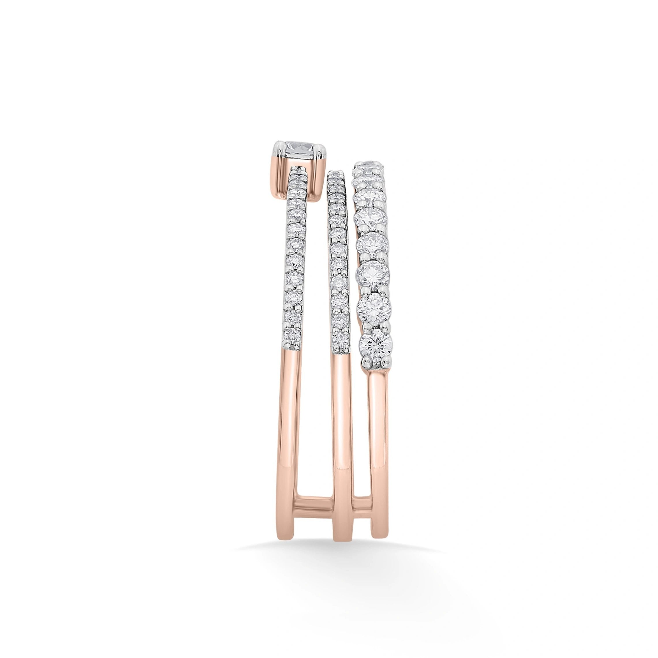 Sassy Glitterati Statement Ring - Zen Diamond India