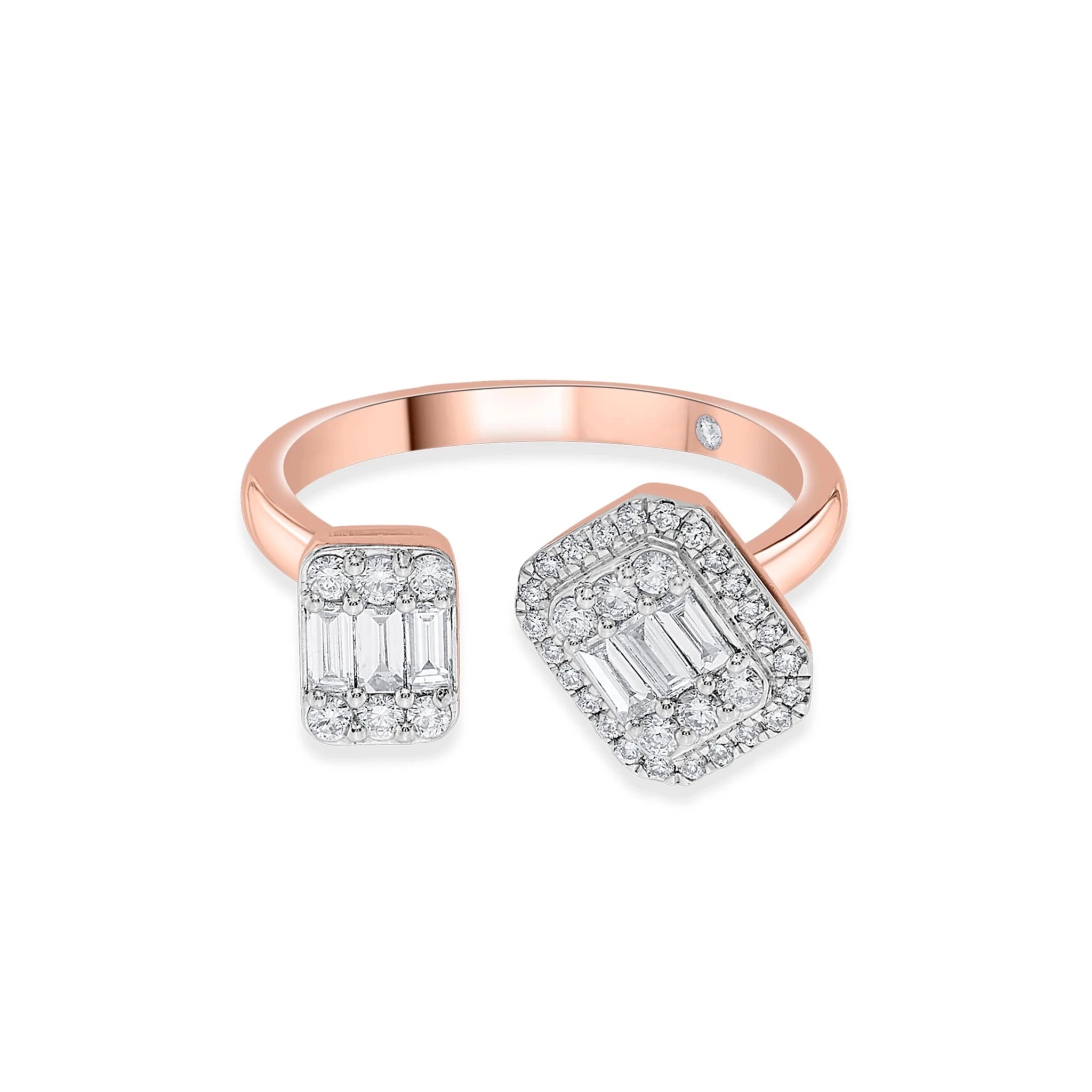 MOI Emerald Cluster Ring - Zen Diamond India