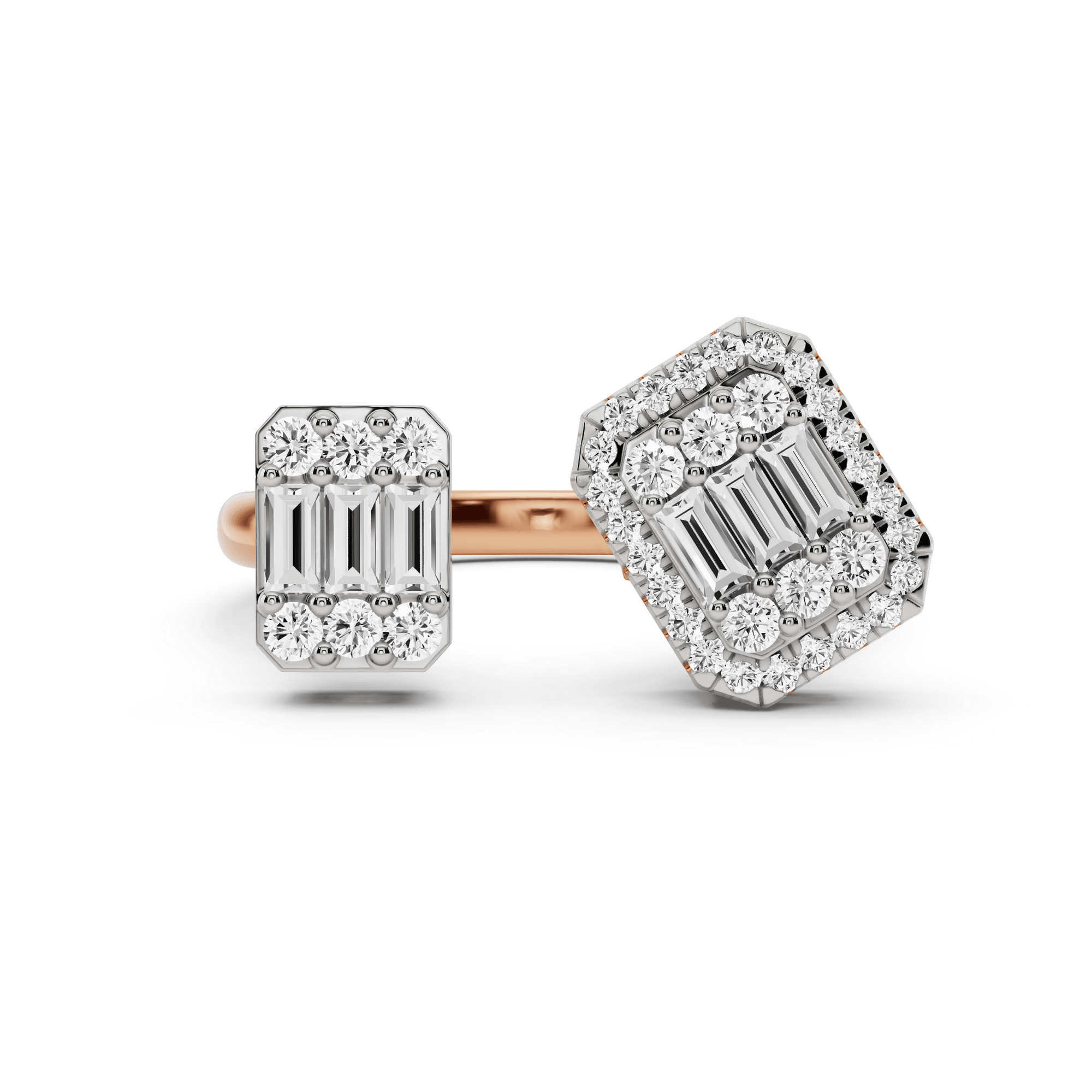 MOI Emerald Cluster Ring