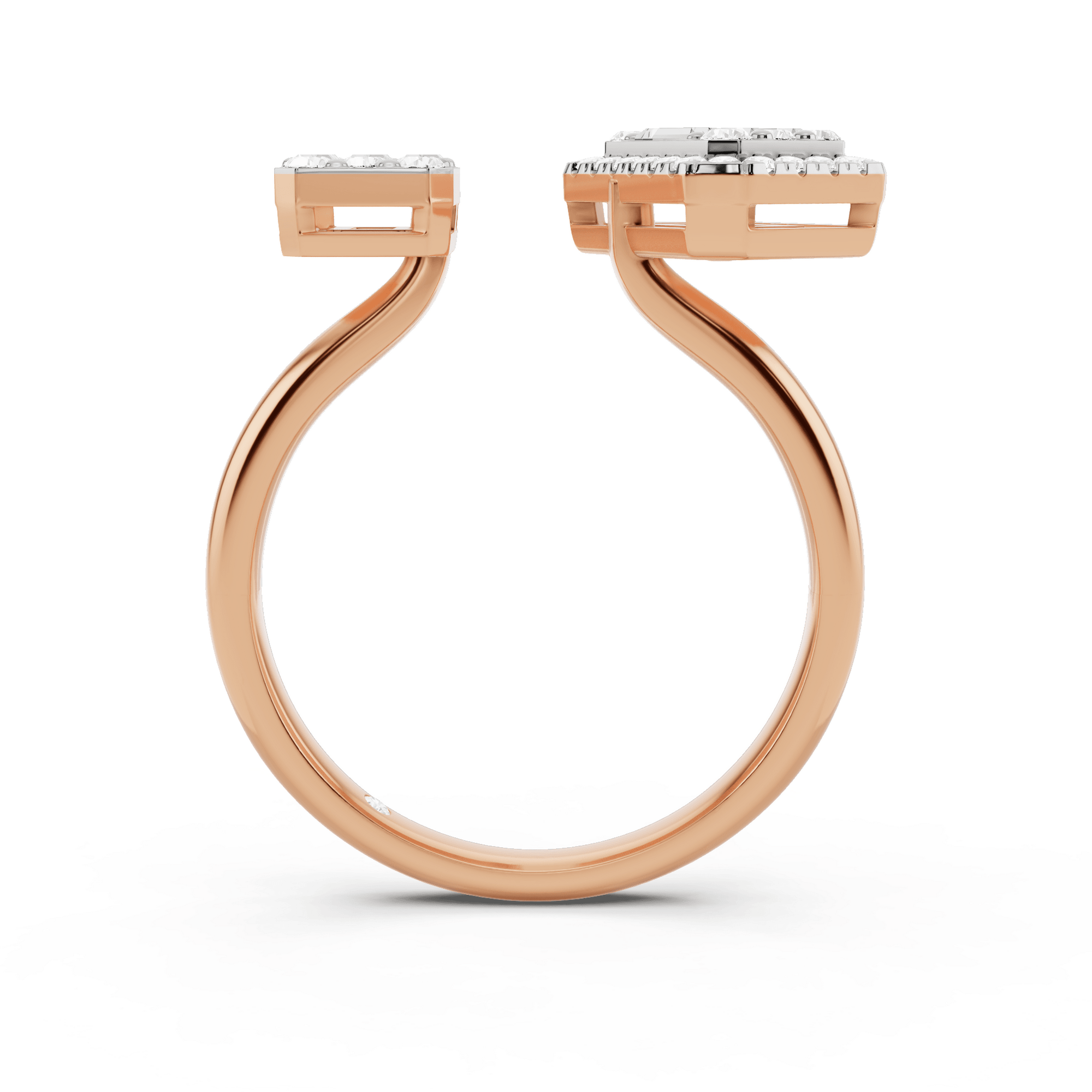 MOI Emerald Cluster Ring