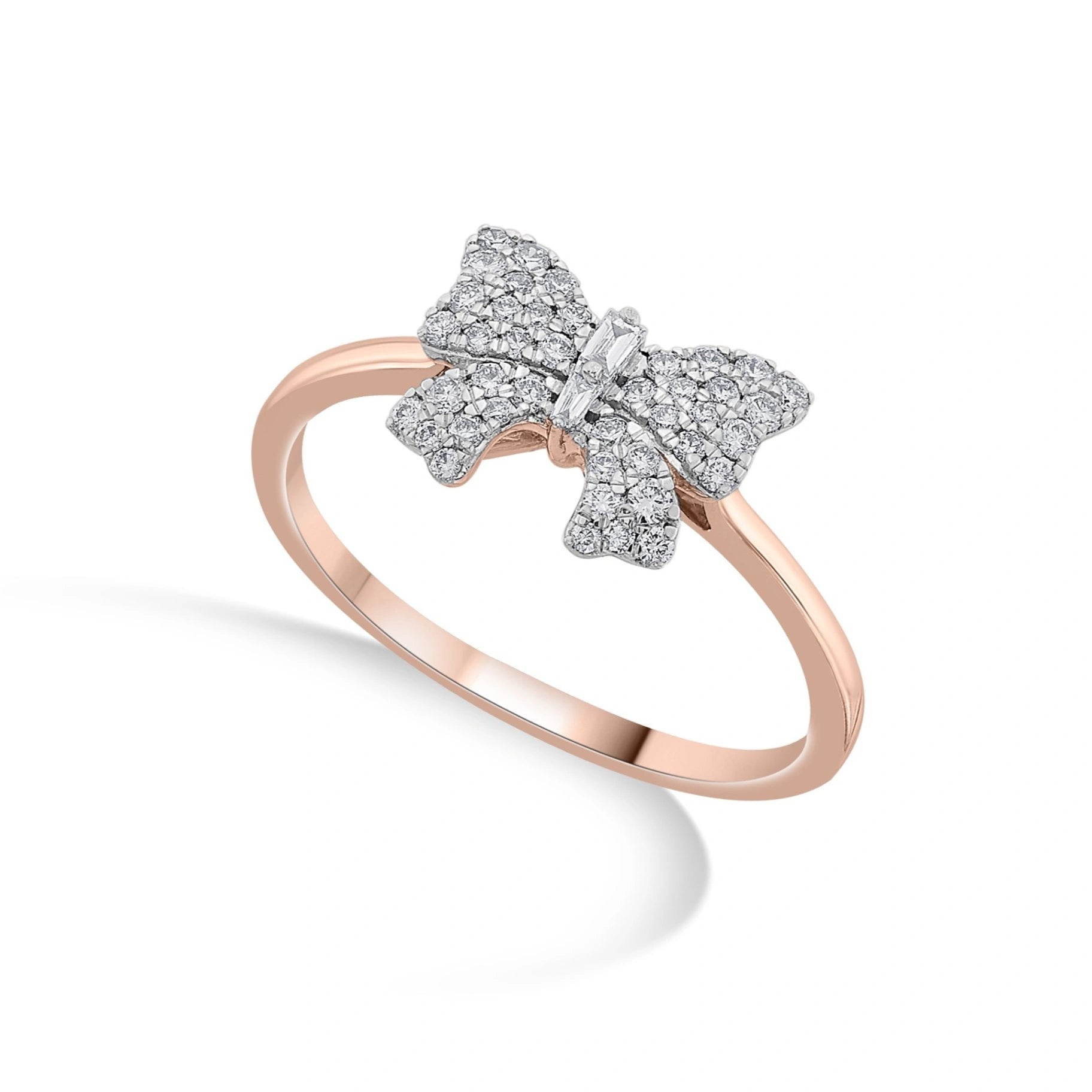 Sassy Diamond Bow Bliss Ring