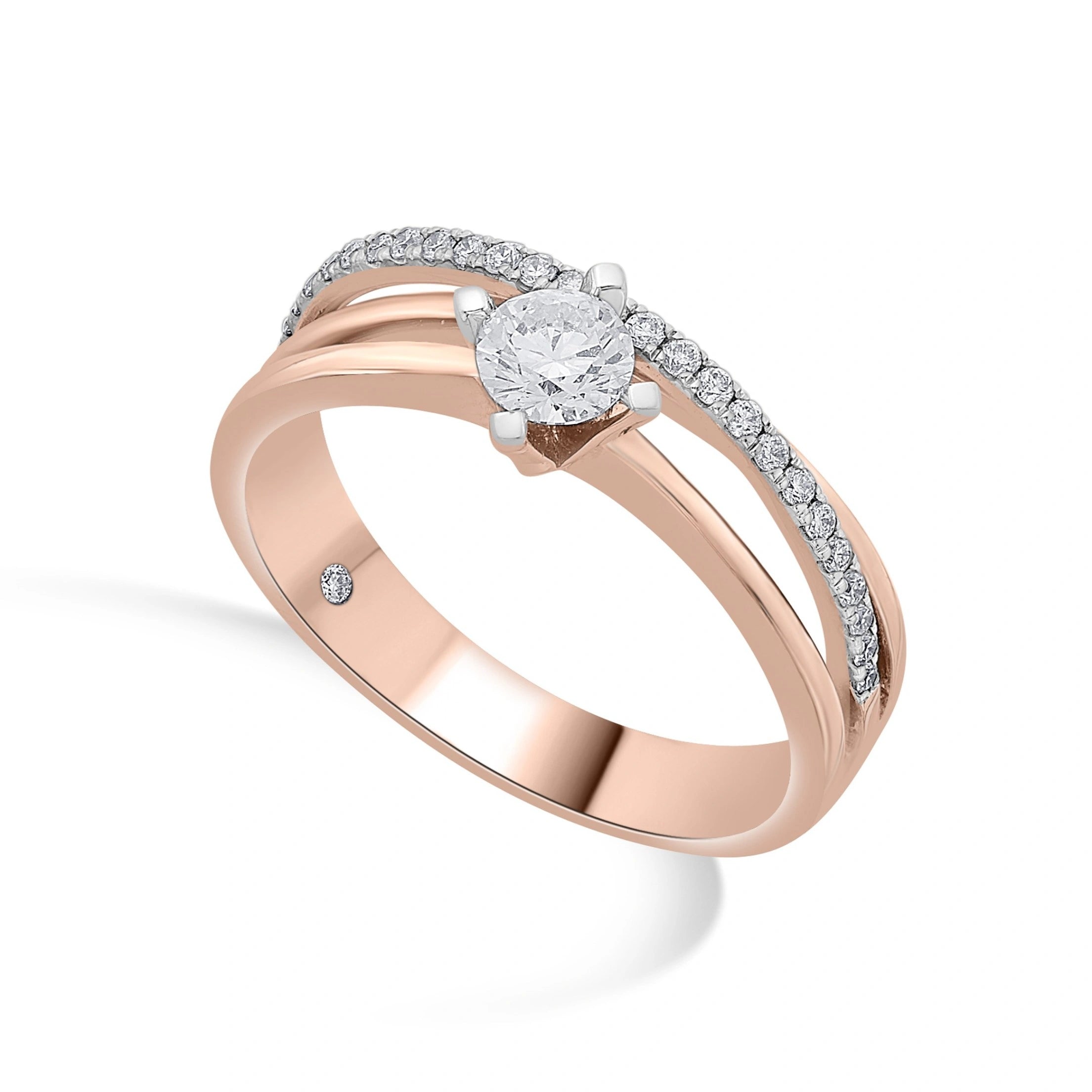 Zen Pirlanta Wide Embrace Ring - Zen Diamond India