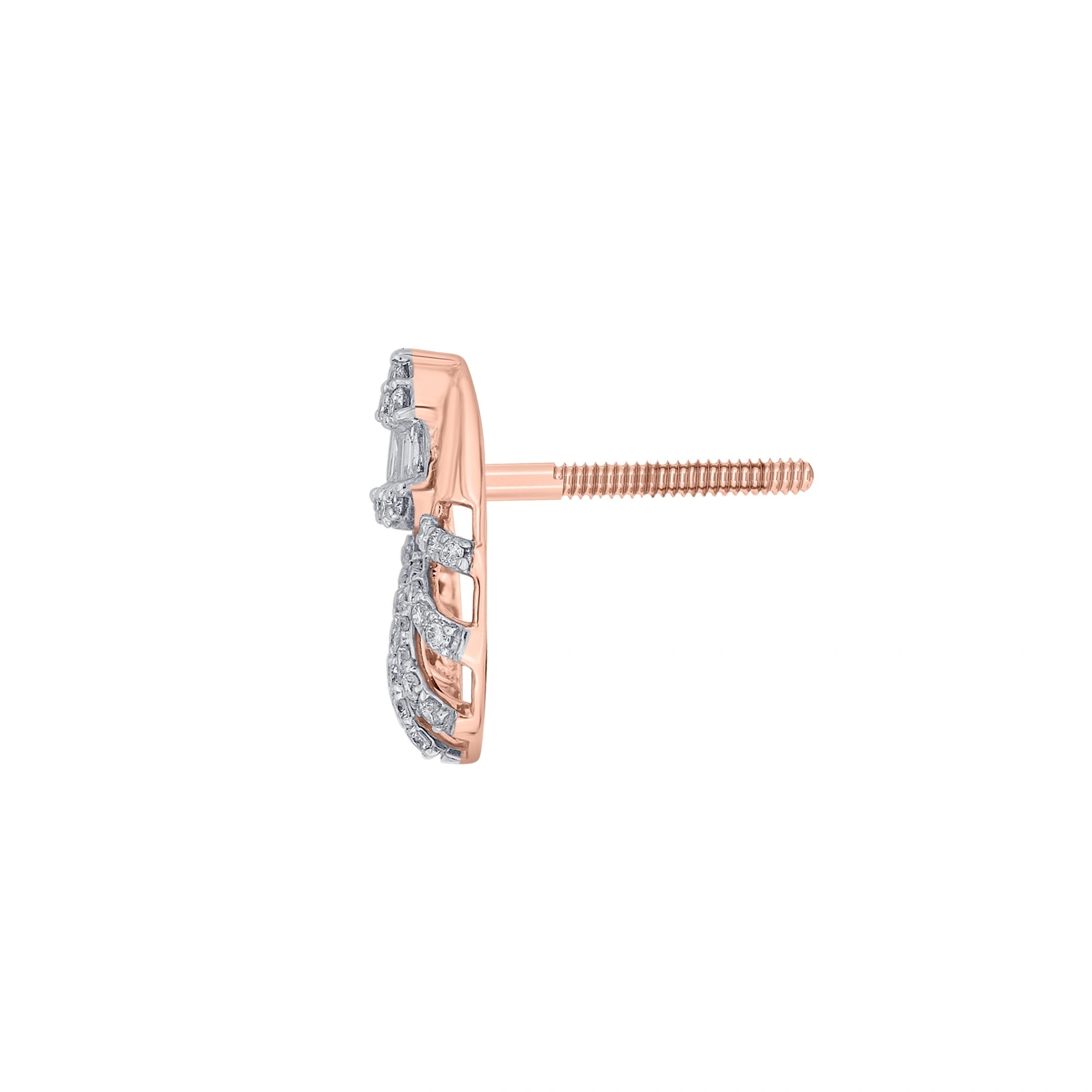 Classic Marquise Flare Studs - Zen Diamond India