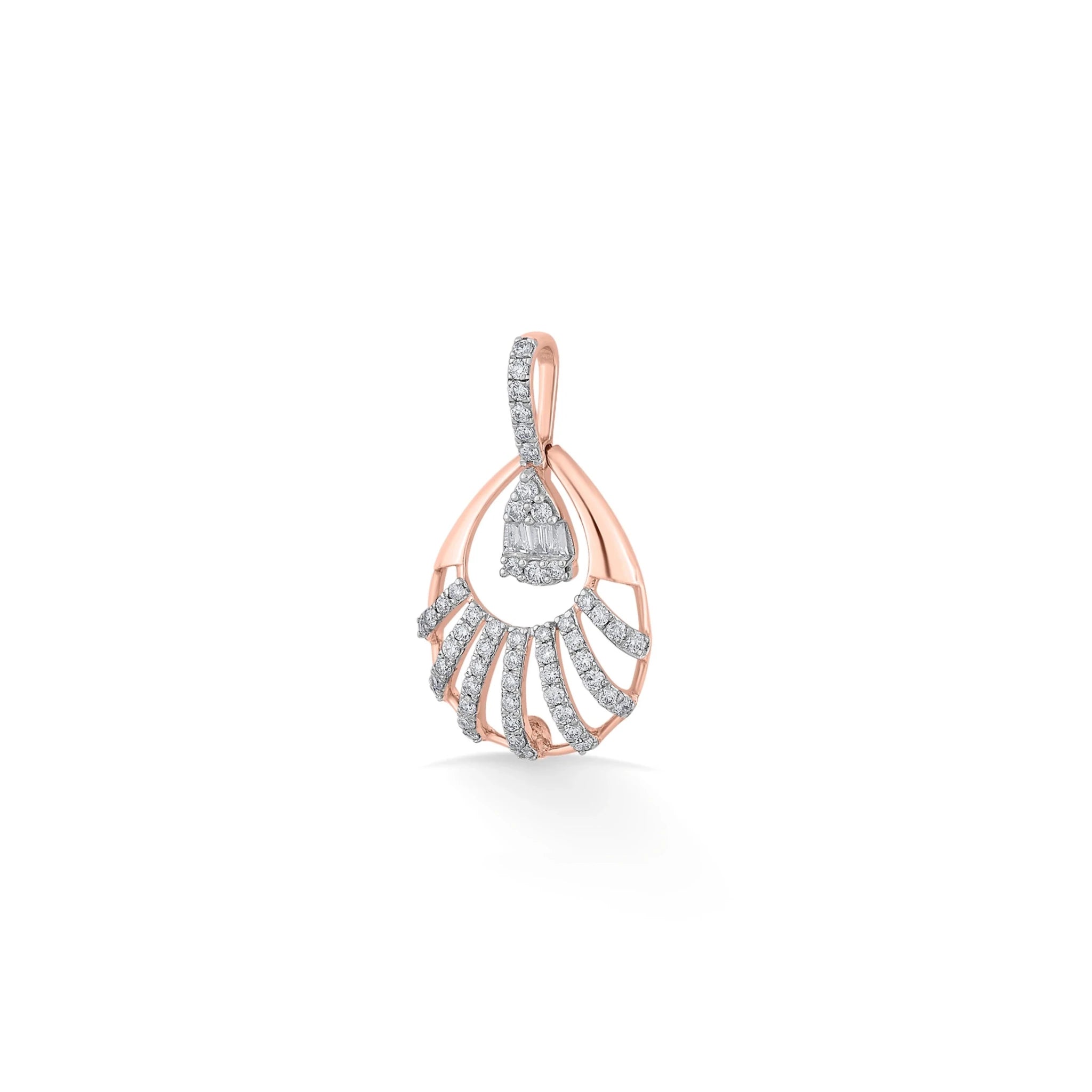 Radiant Royale Teardrop Pendant - Zen Diamond India