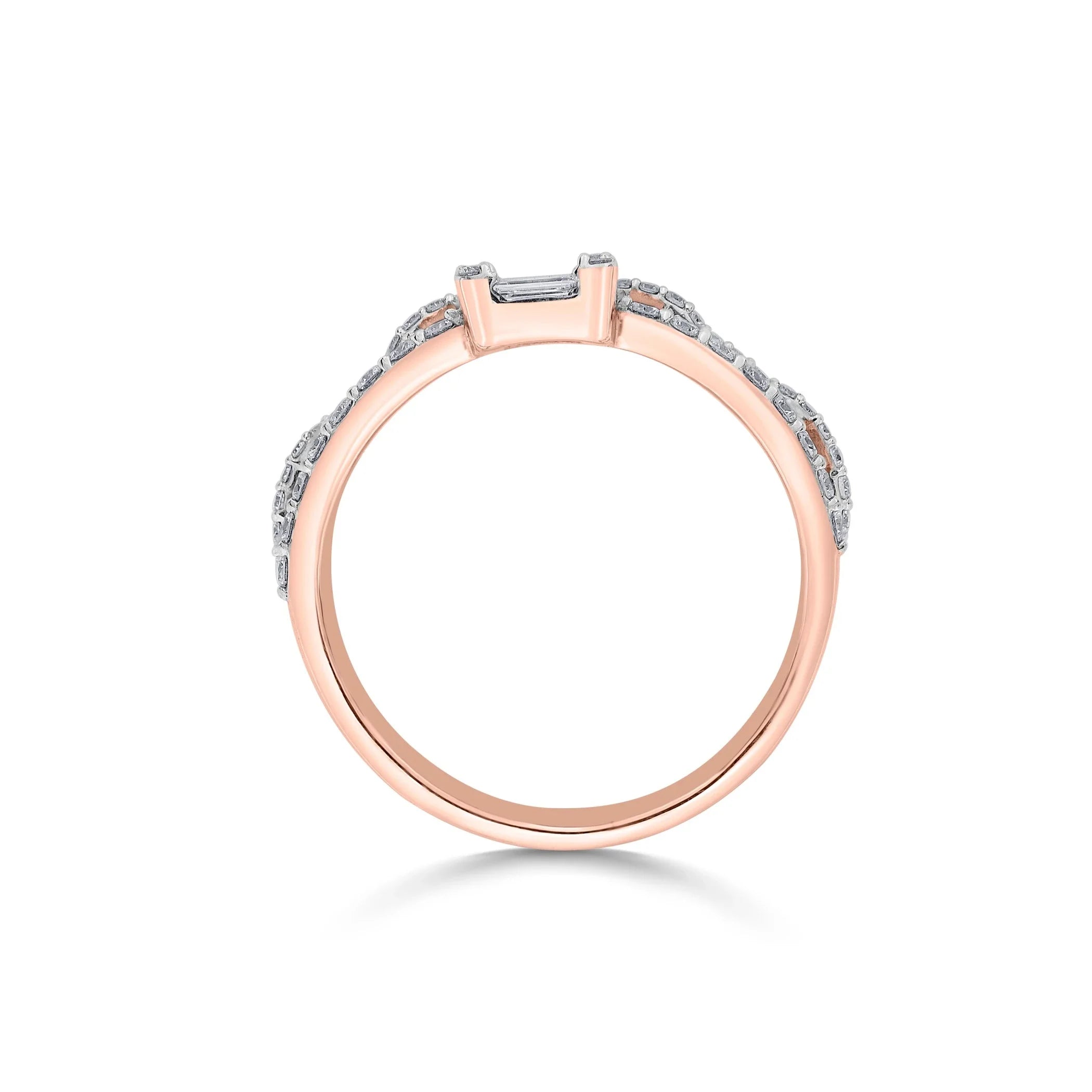 Cuban Royale Link Luxe Ring - Zen Diamond India