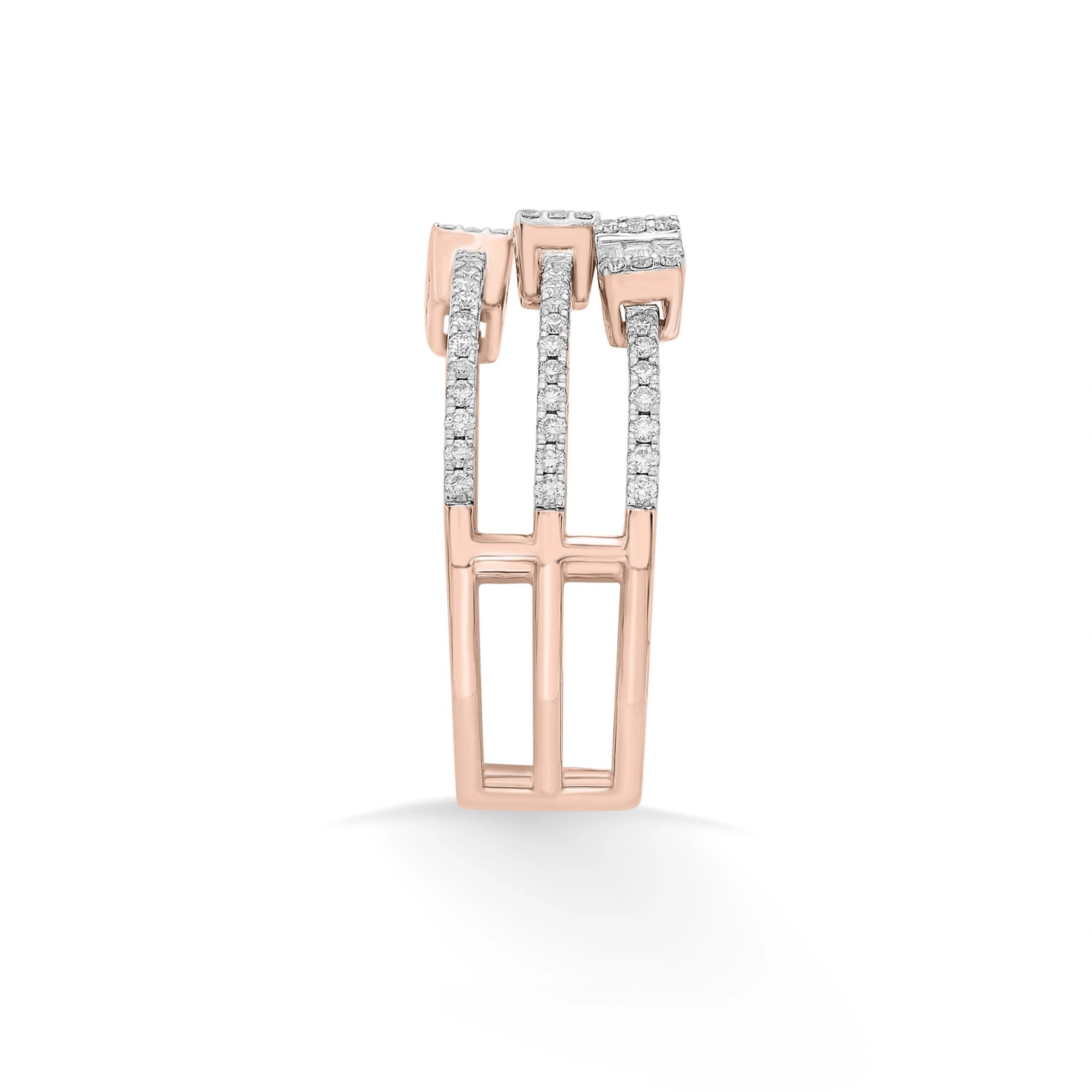 Enchante Triad Baguette Luxe Ring