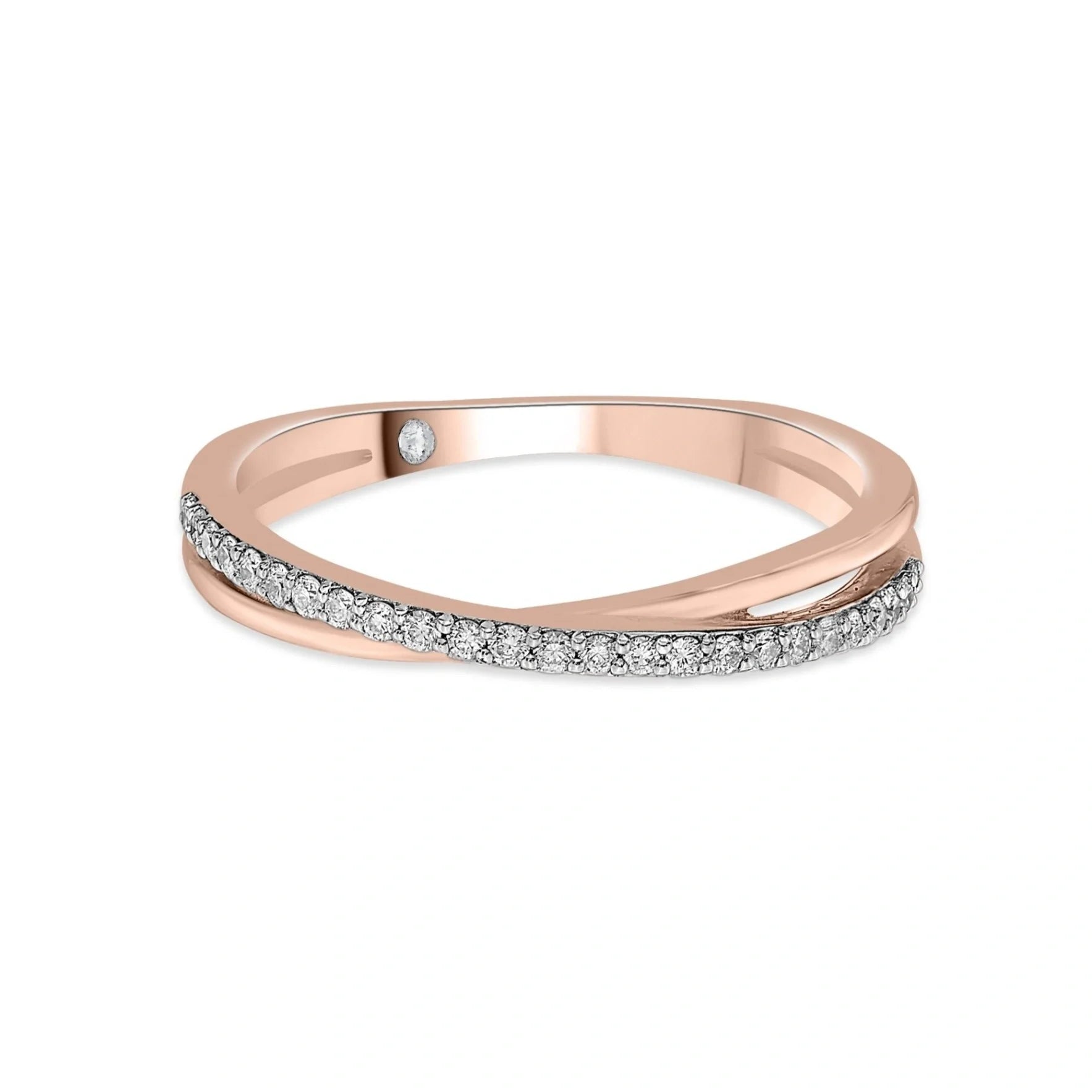 Meta Twist of Brilliance Ring - Zen Diamond India