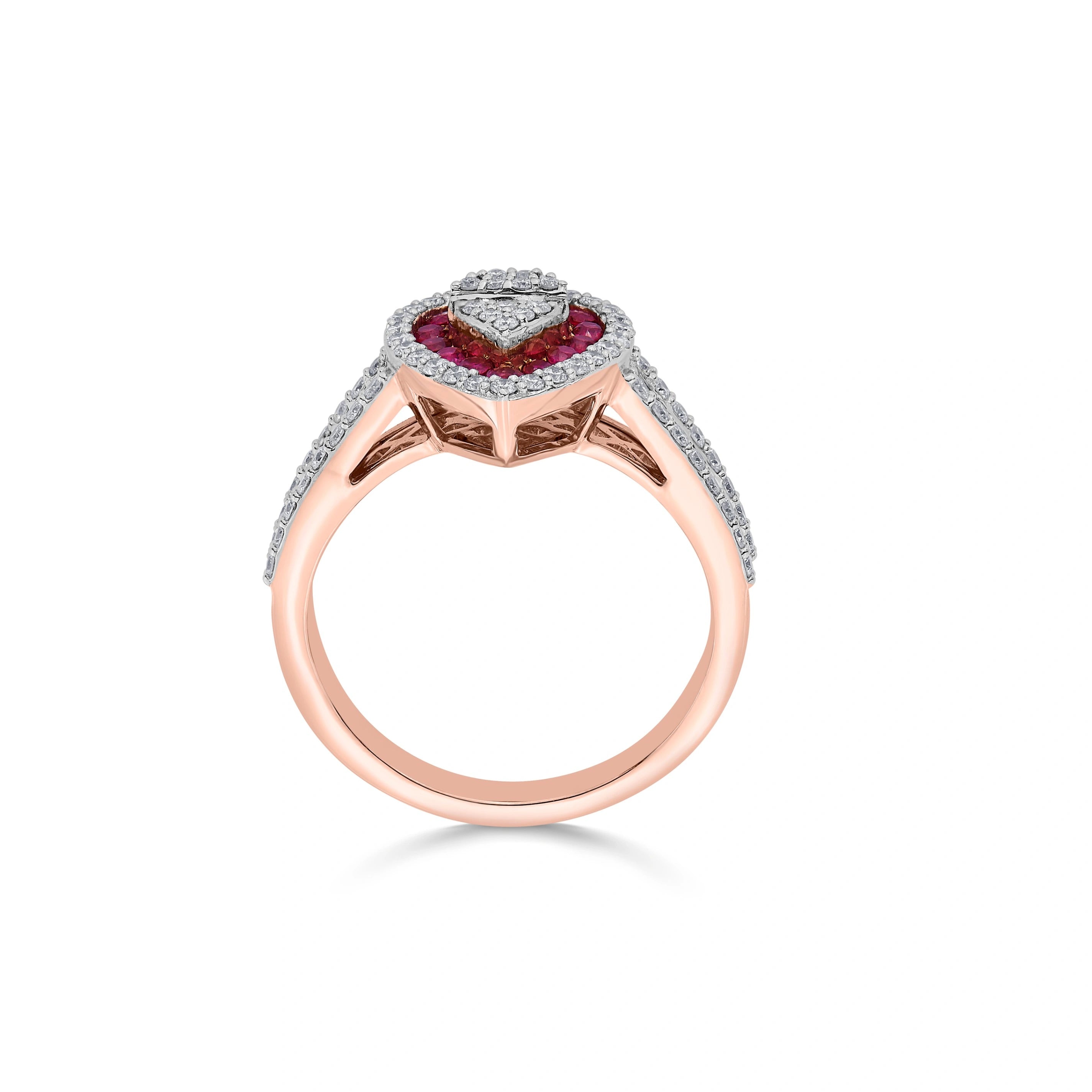 Toren Radiant Ruby Whisper Ring