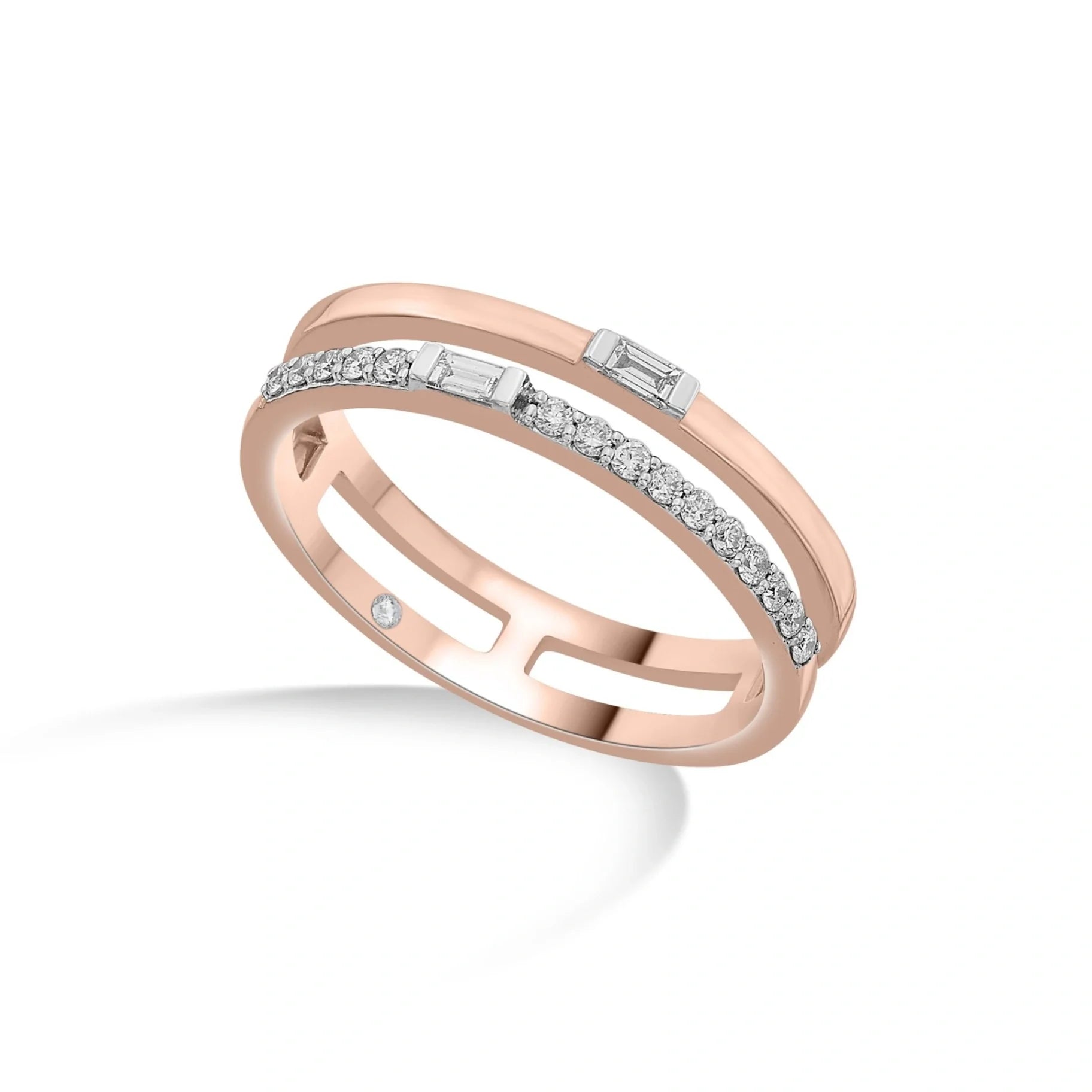 Meta Eternal Baguette Radiance Ring - Zen Diamond India