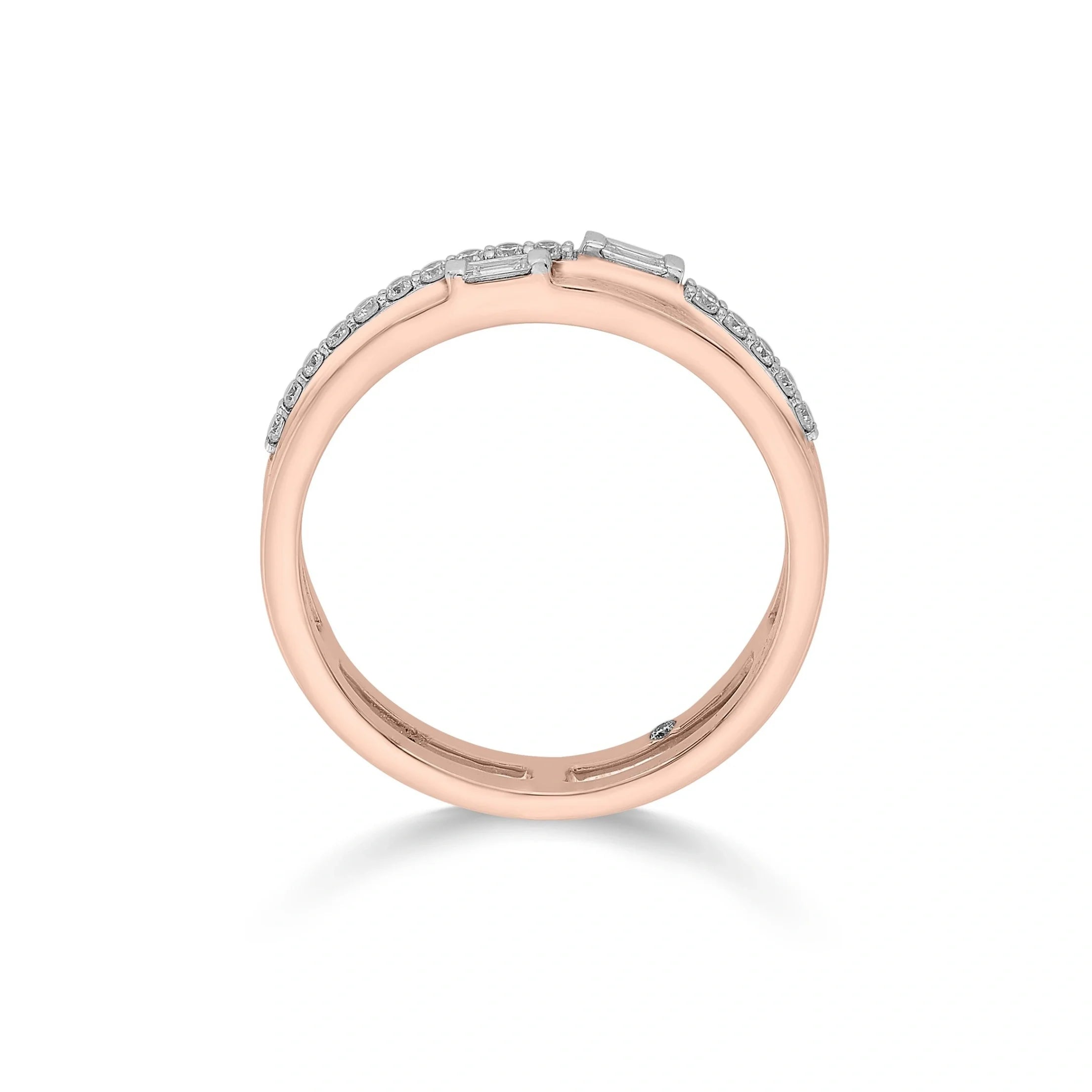 Meta Eternal Baguette Radiance Ring - Zen Diamond India