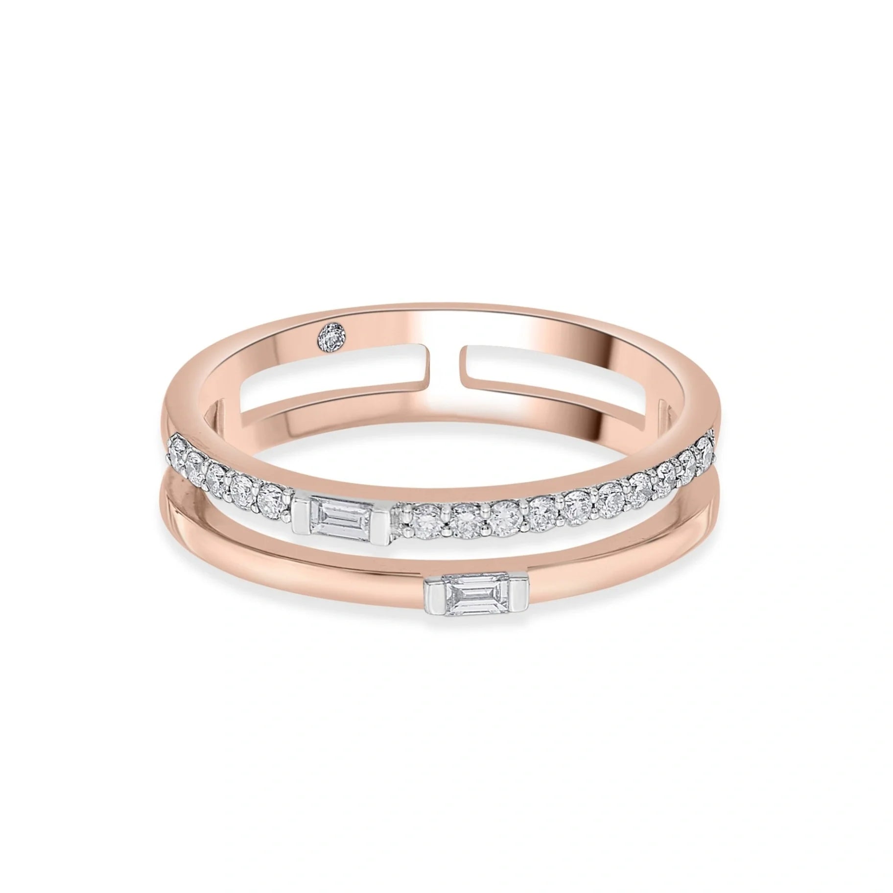 Meta Eternal Baguette Radiance Ring - Zen Diamond India