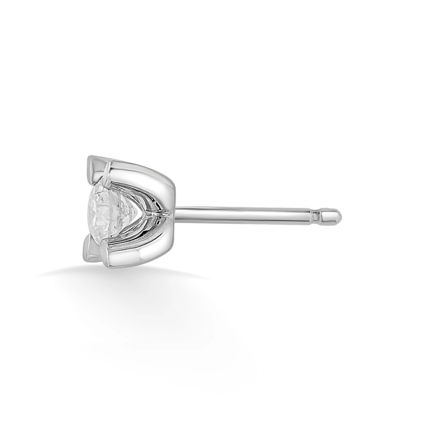 Solitaire PetalShine Spark Studs - Zen Diamond India