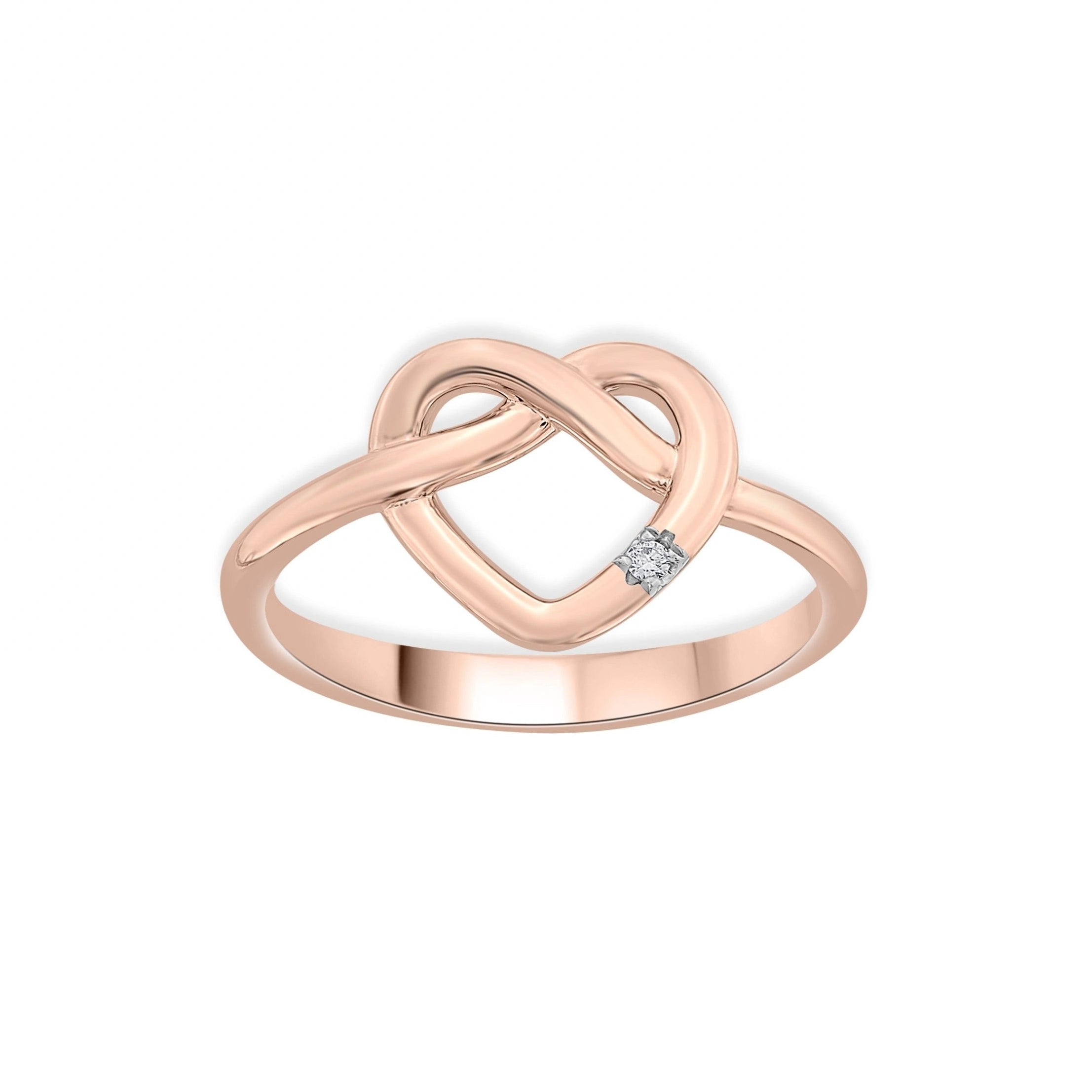 Eternal Knot Diamond Ring