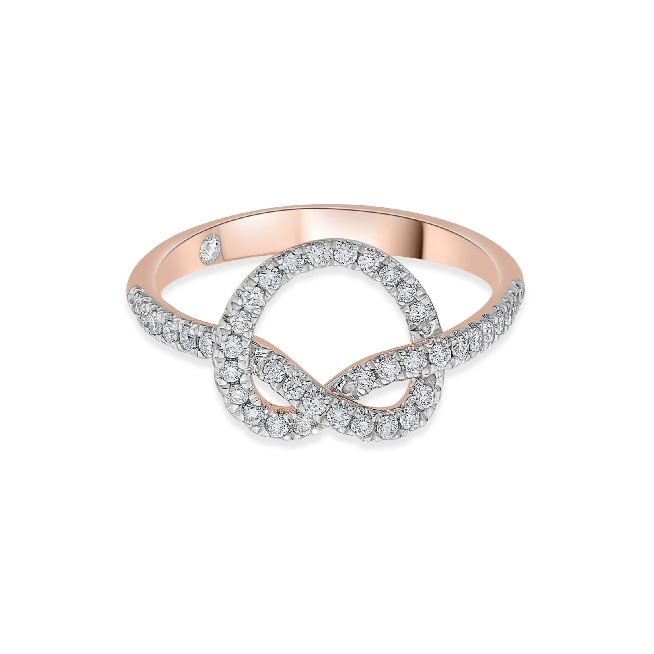 Infinity Spark Diamond Ring