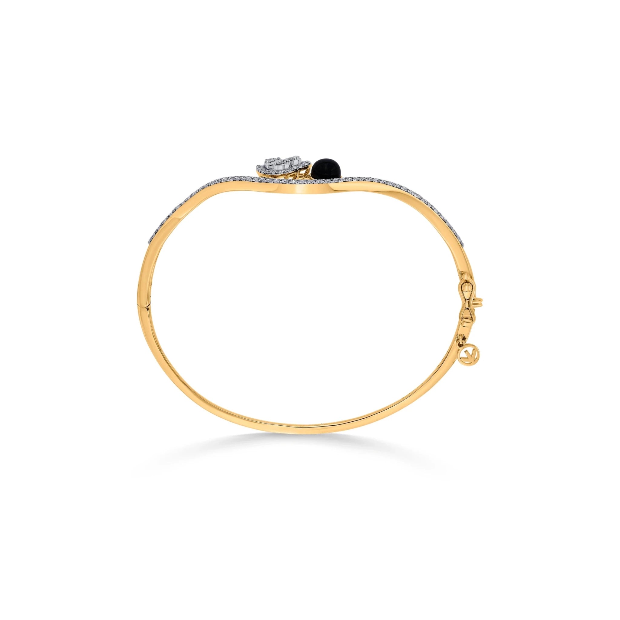 Kismet Midnight Heartbeat Bracelet - Zen Diamond India