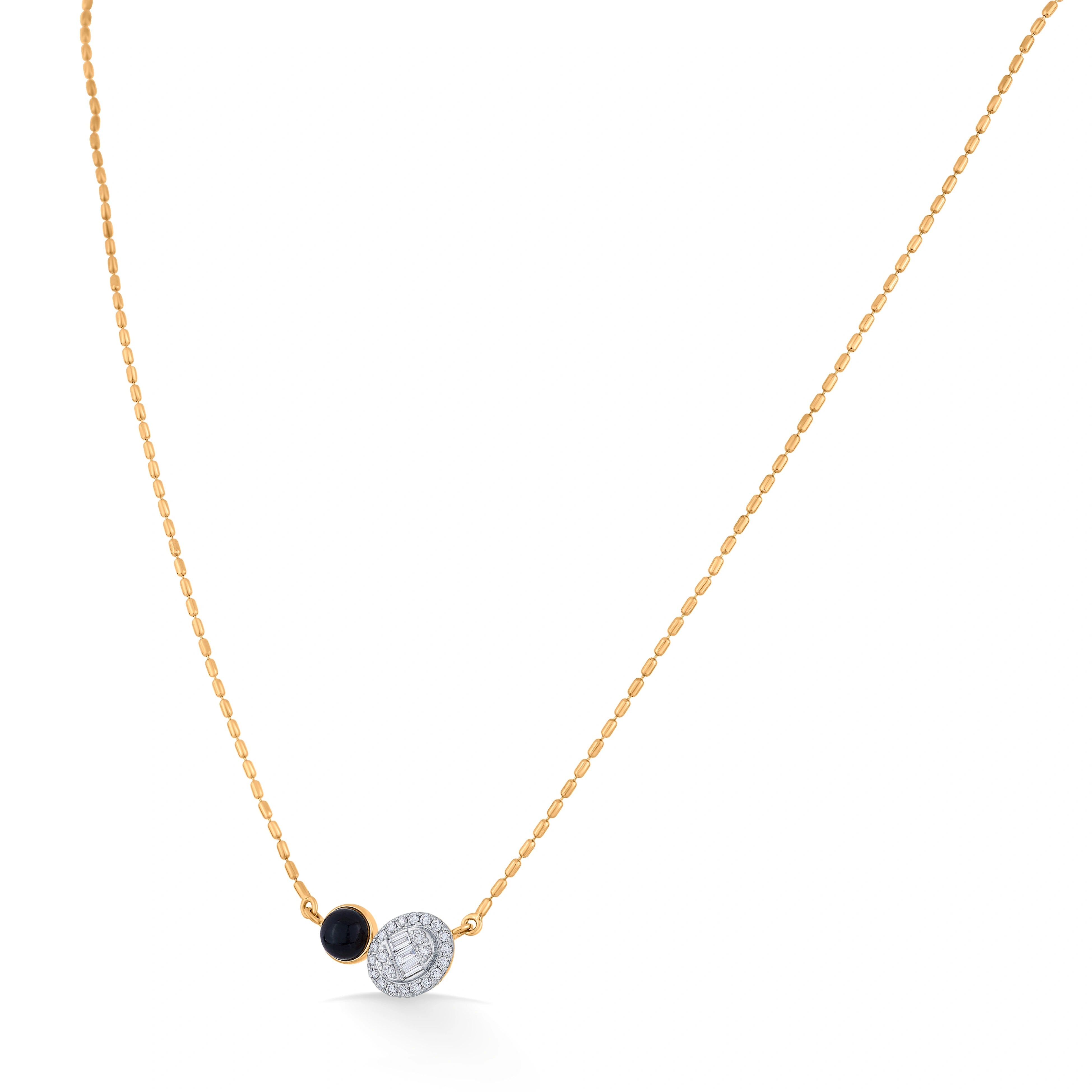 Kismet Noir Glow Pendant - Zen Diamond India