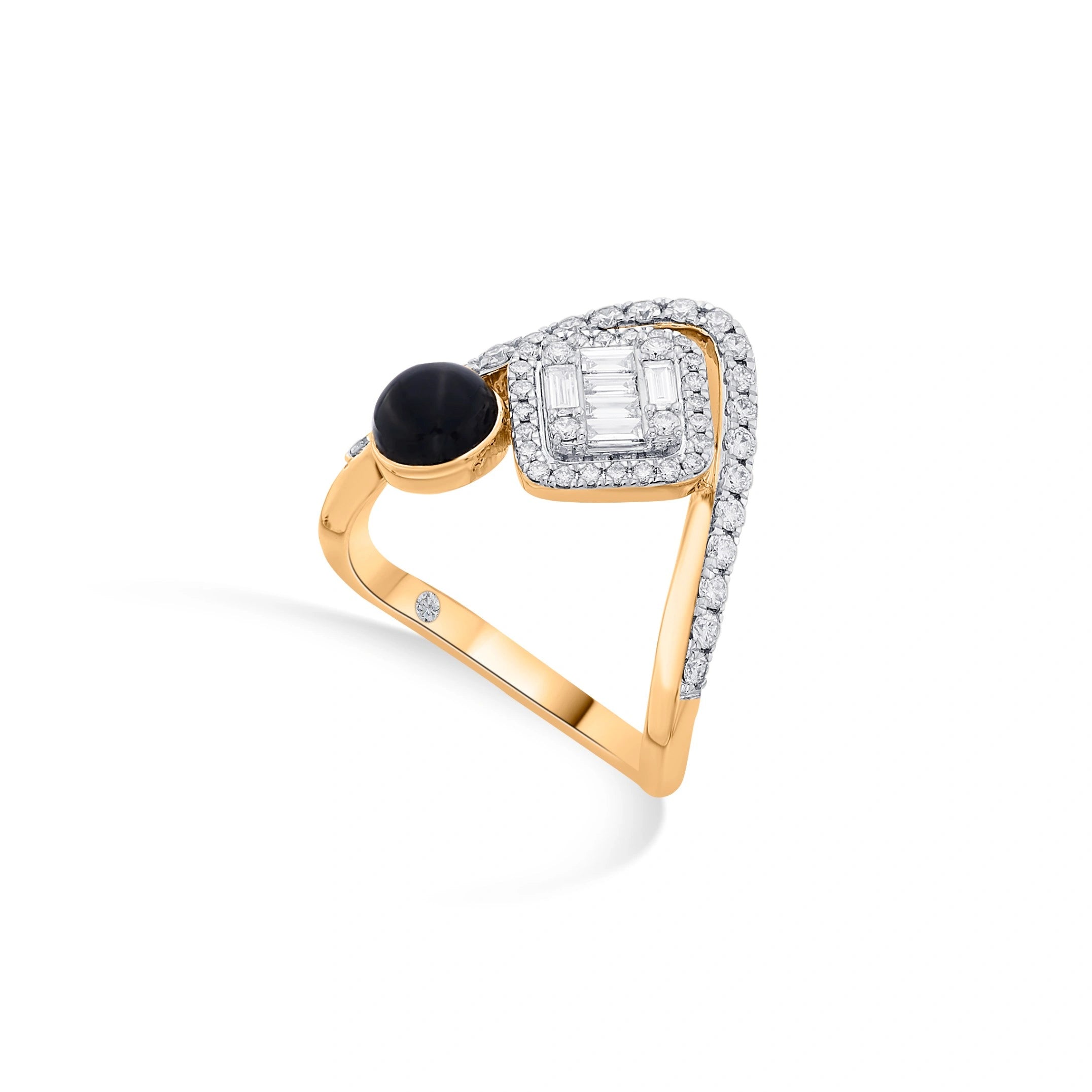 Kismet Midnight Prism Ring - Zen Diamond India