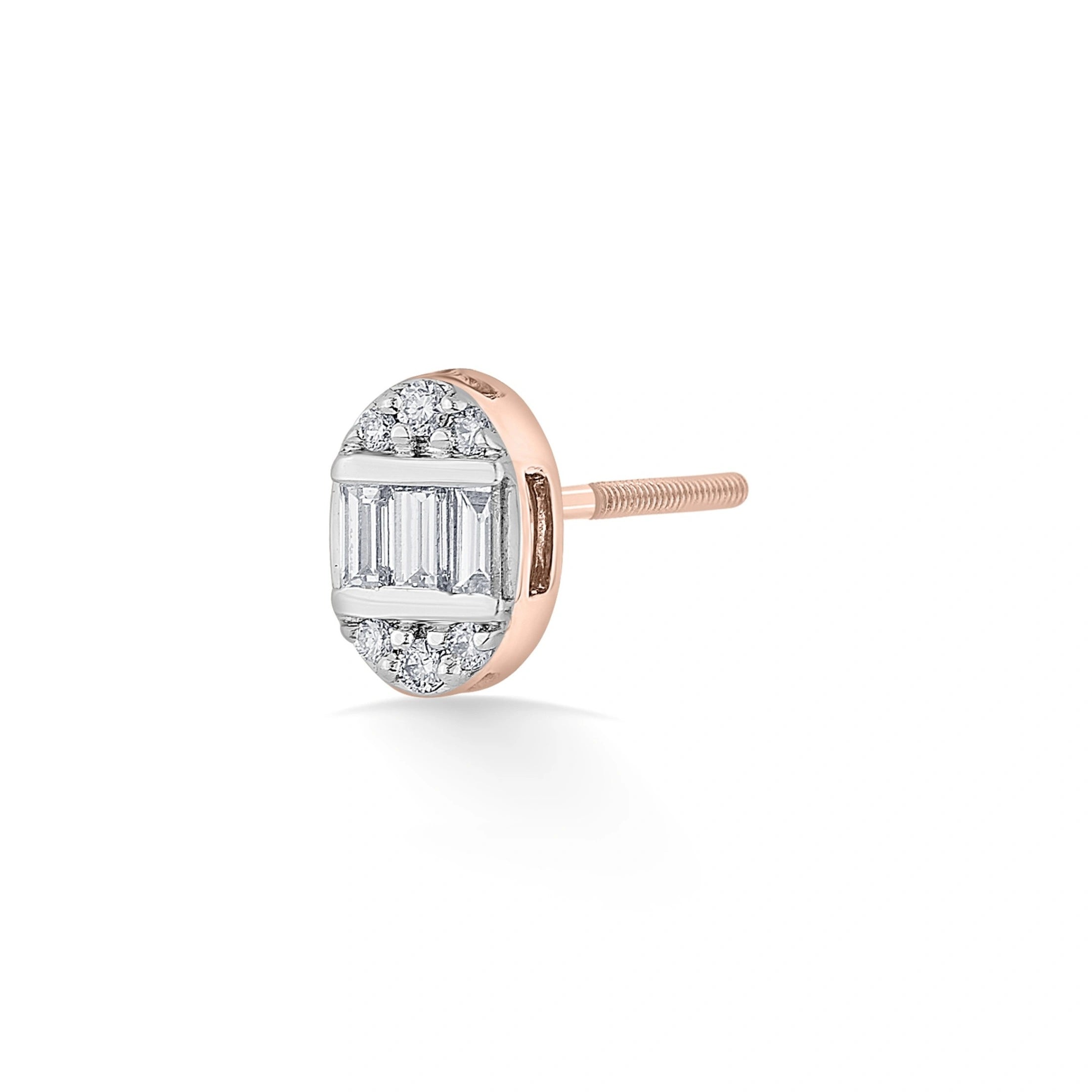Deck Up Capsule Elegance Studs - Zen Diamond India