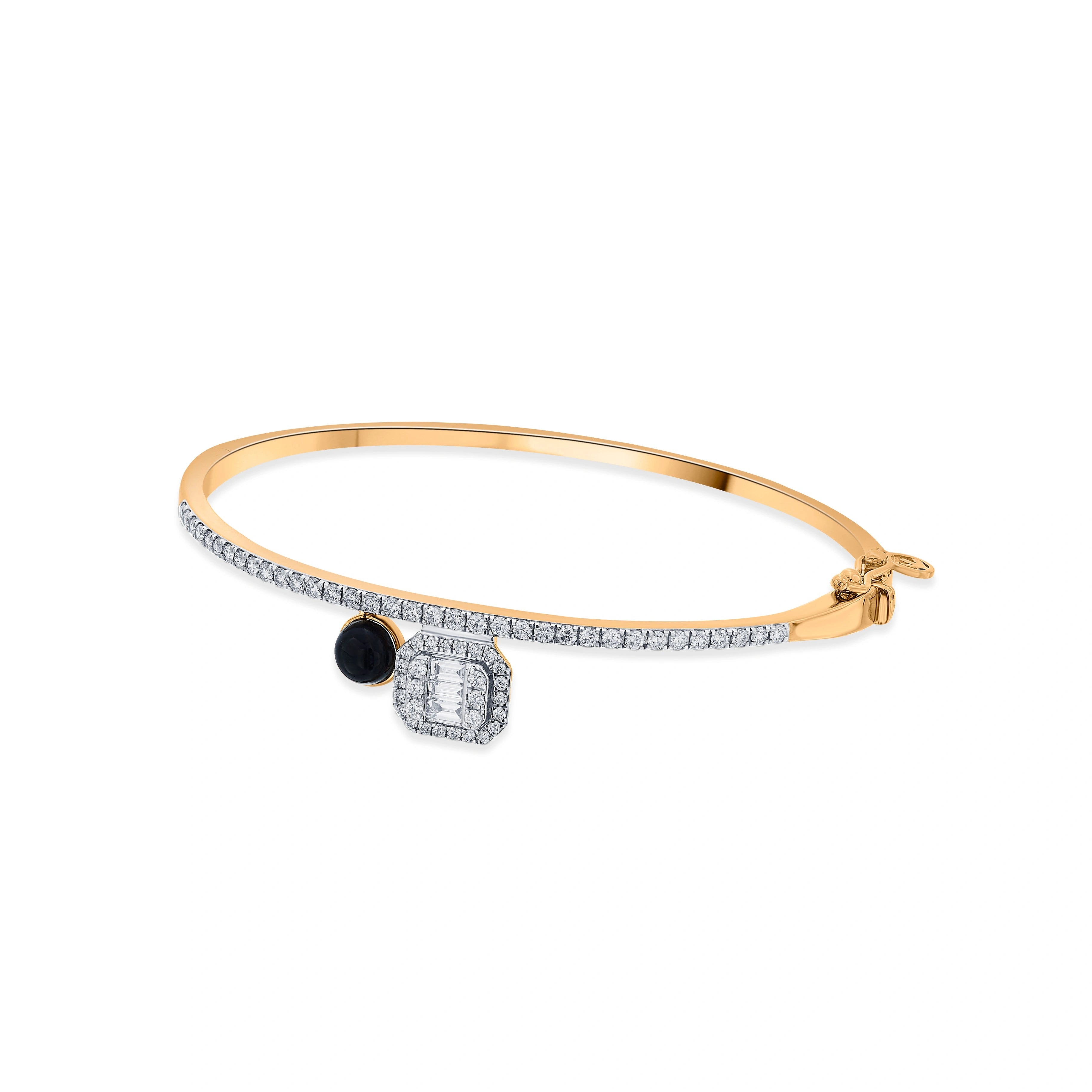 Kismet Noir Halo Bracelet - Zen Diamond India