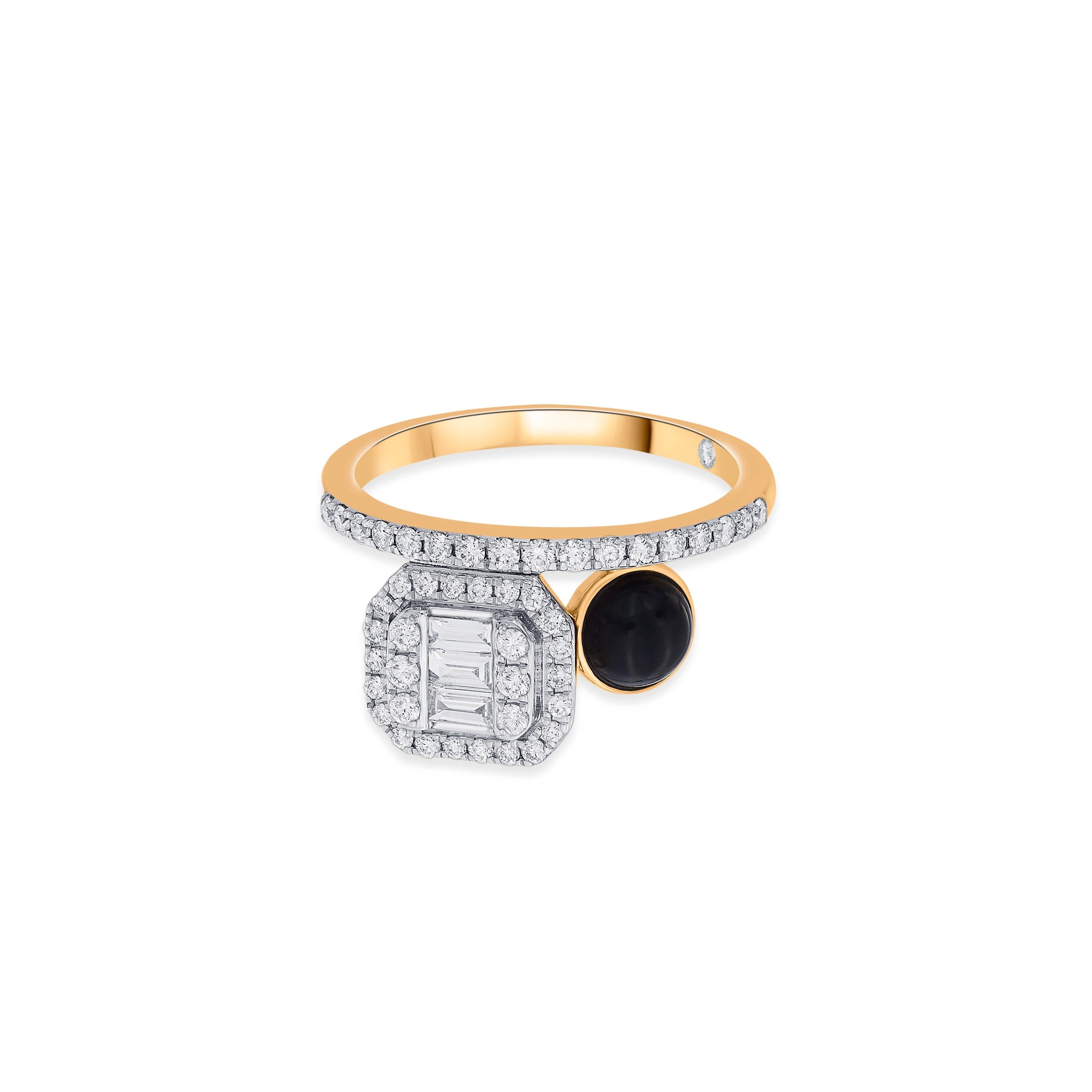 Kismet Eclipse Radiance Ring - Zen Diamond India