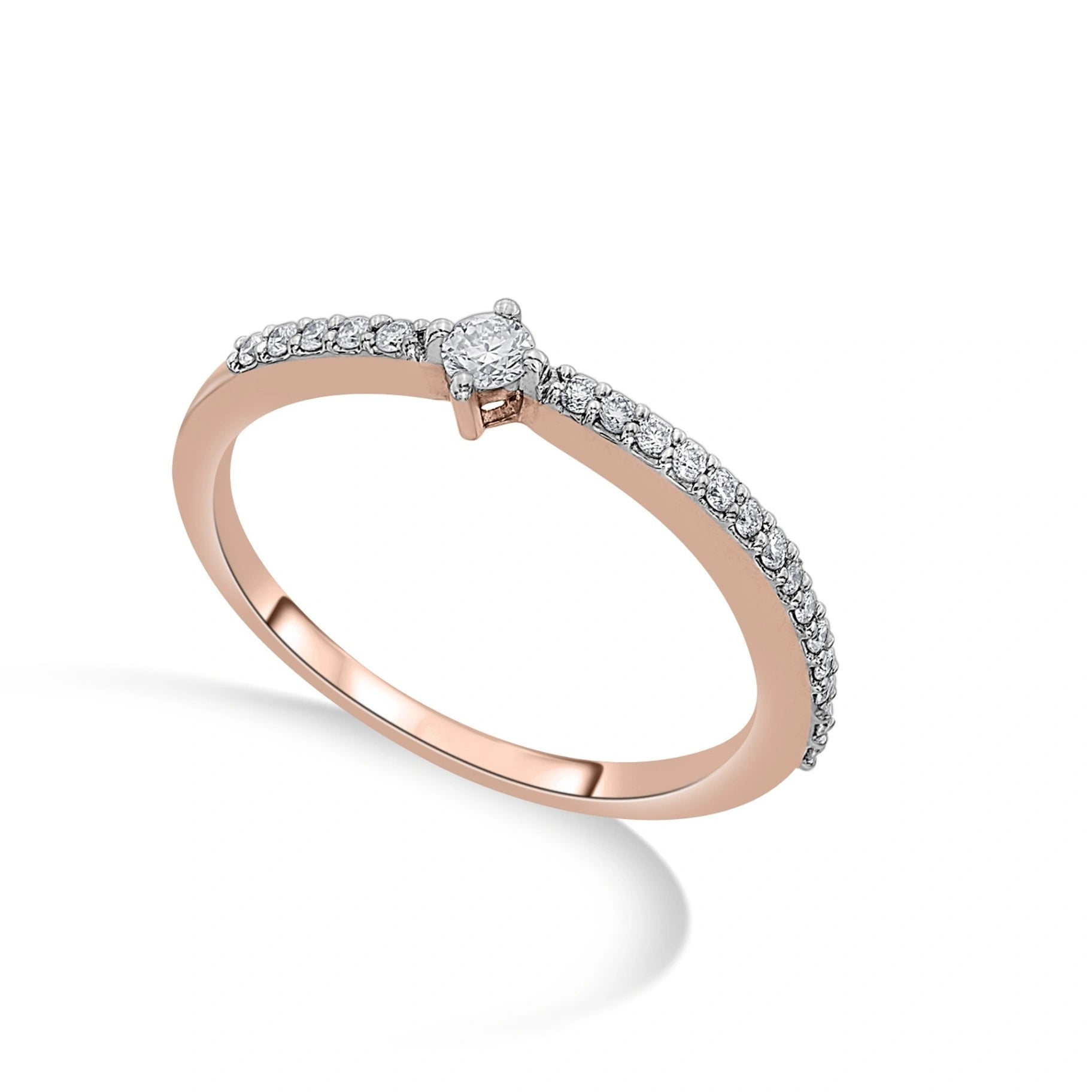 Boujee Rosé Starlight Band Ring