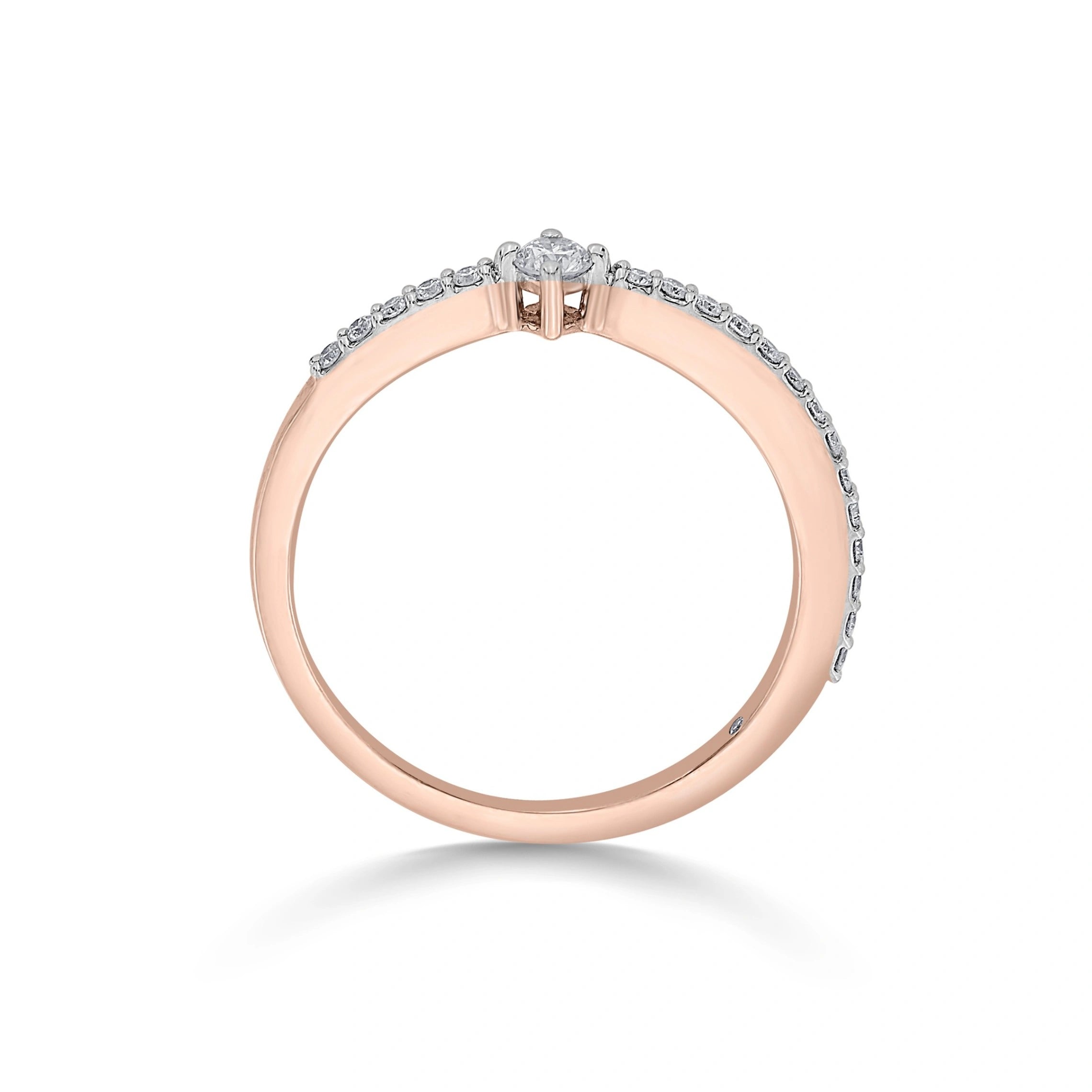 Boujee Rosé Starlight Band Ring