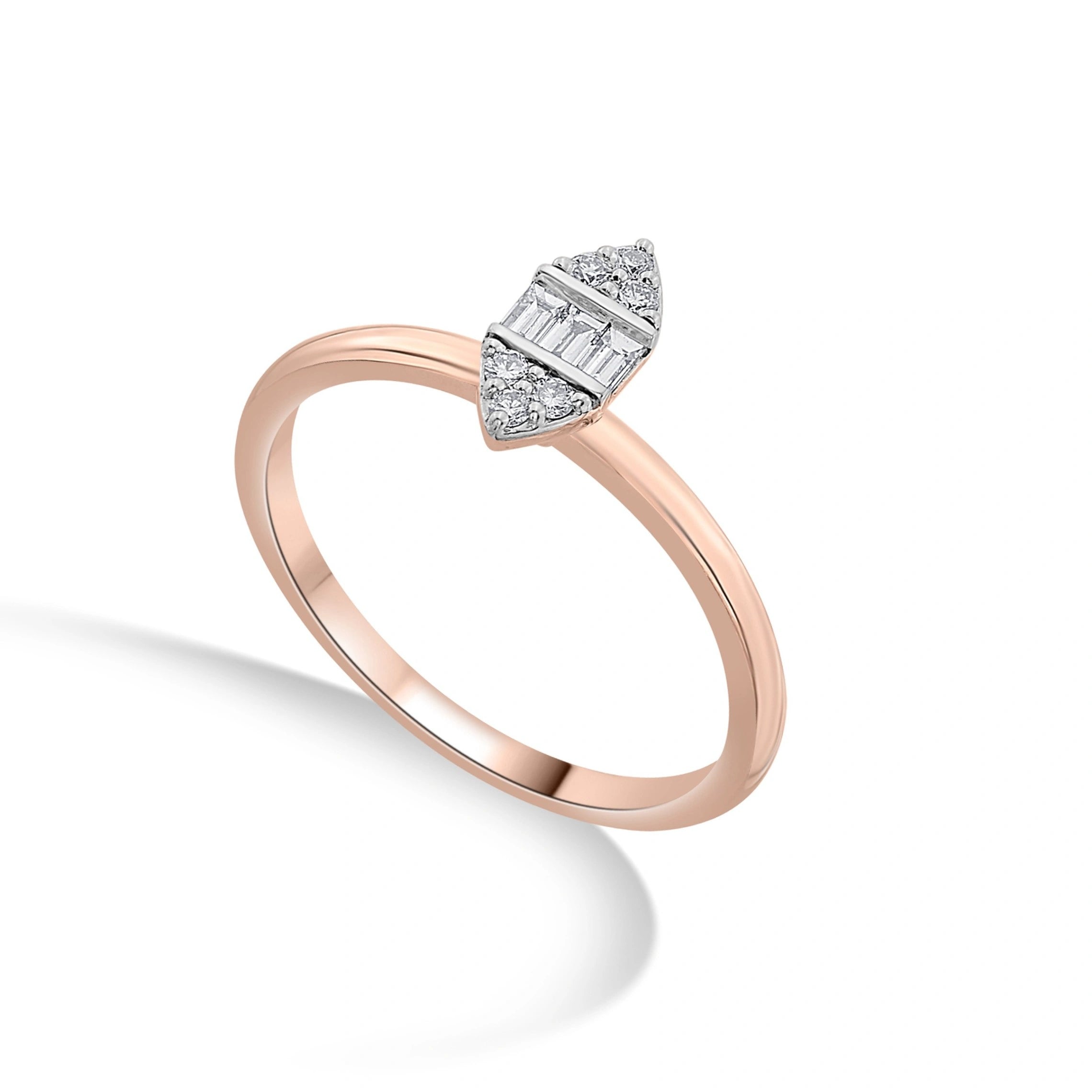 Boujee Marquise Diamond Enigma Ring