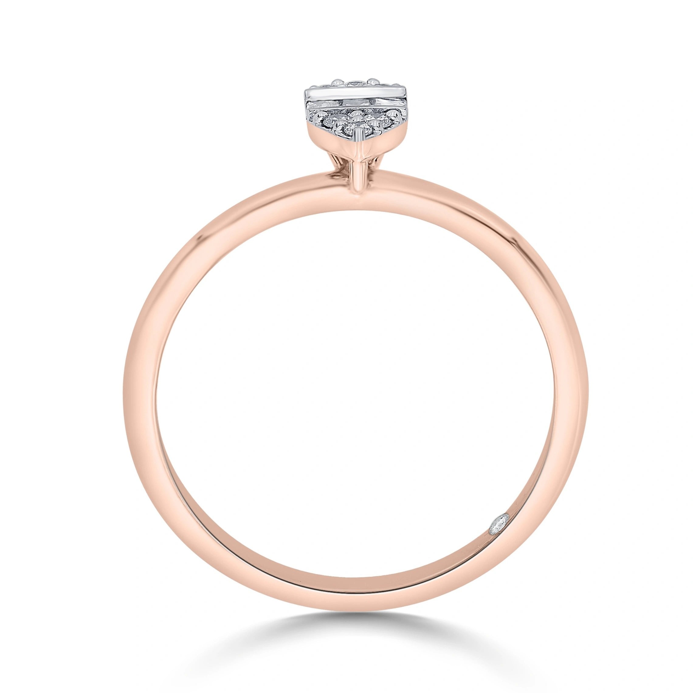 Boujee Teardrop Diamond Majesty Ring