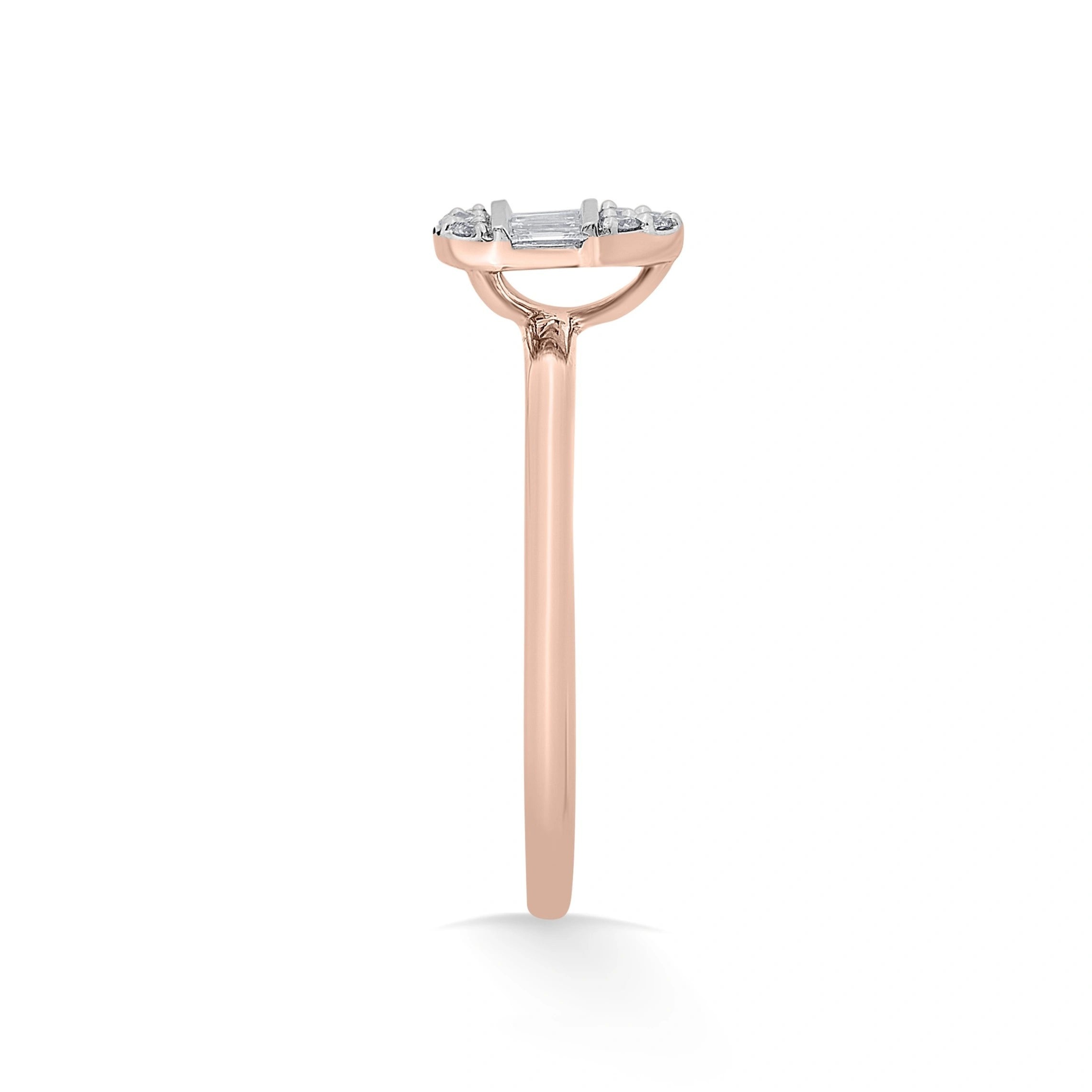 Boujee Teardrop Diamond Majesty Ring