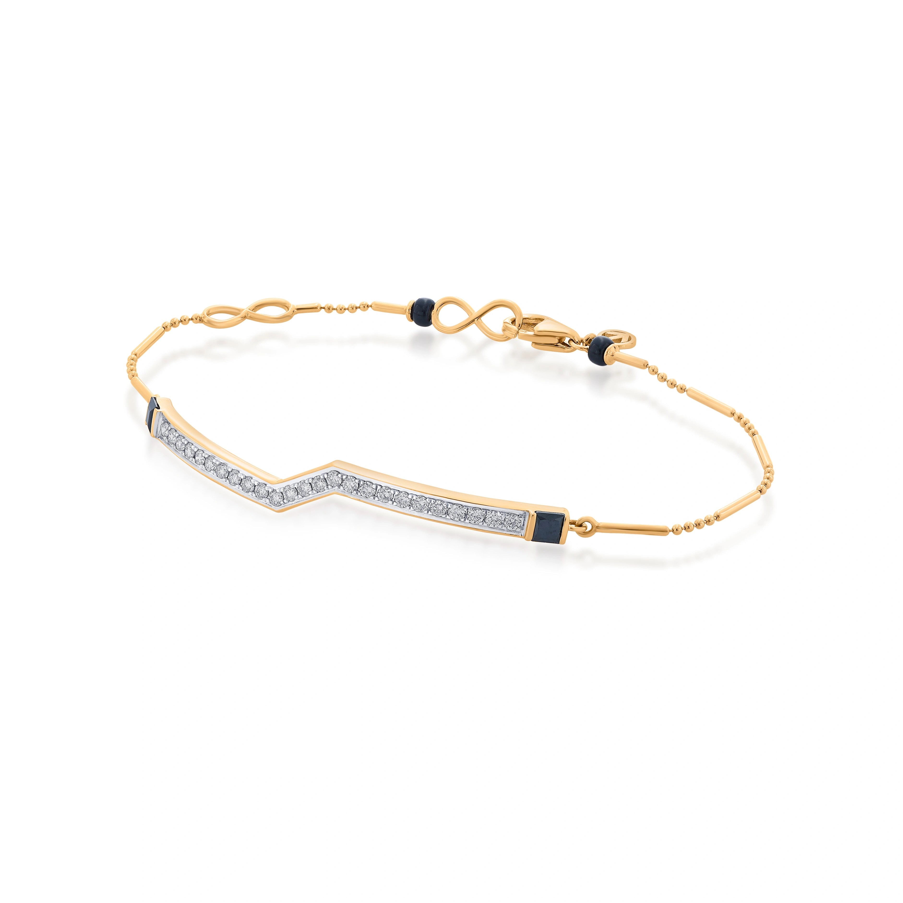 Kismet Eternal Spark Bracelet - Zen Diamond India