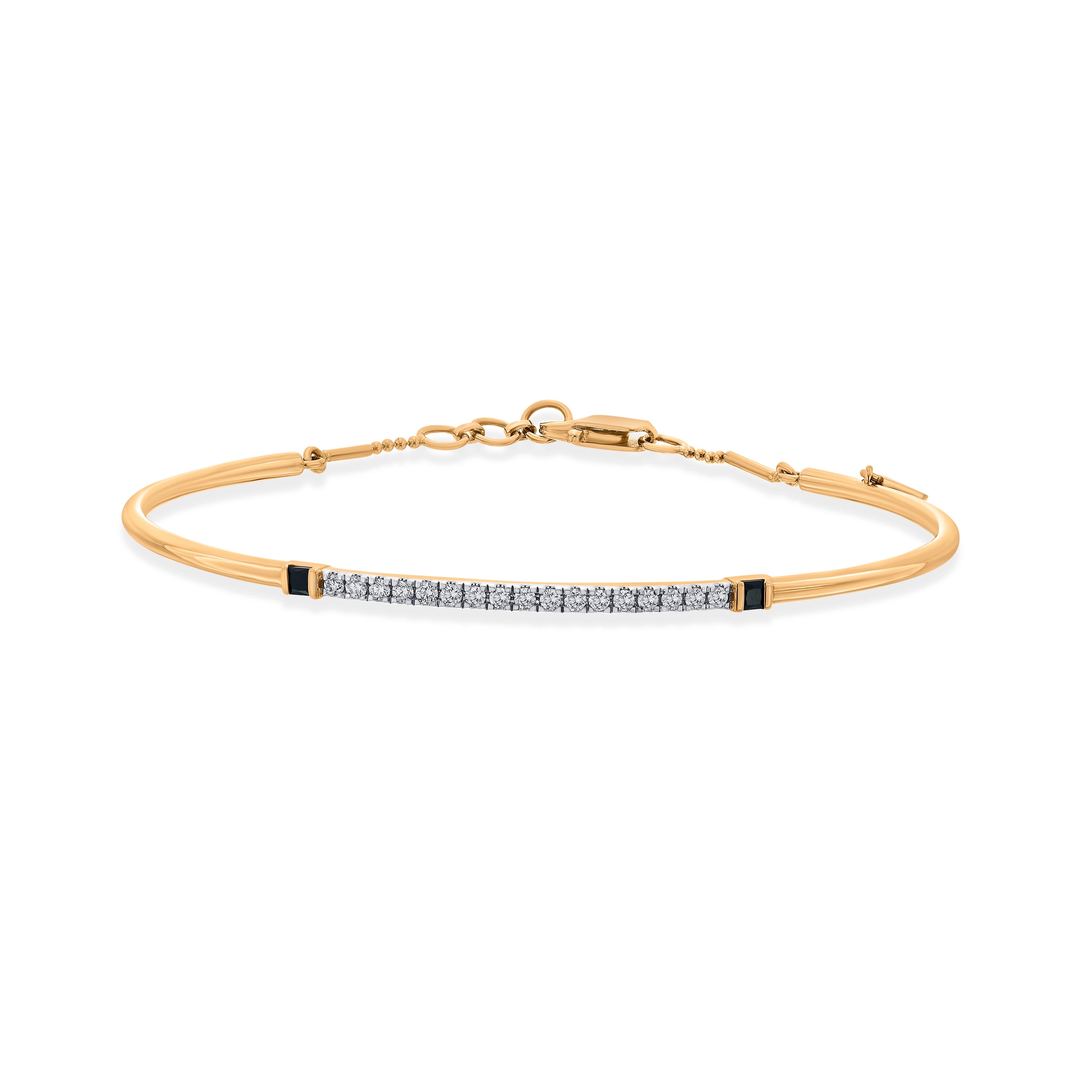 Kismet Sparkle Bar Soirée Bracelet - Zen Diamond India