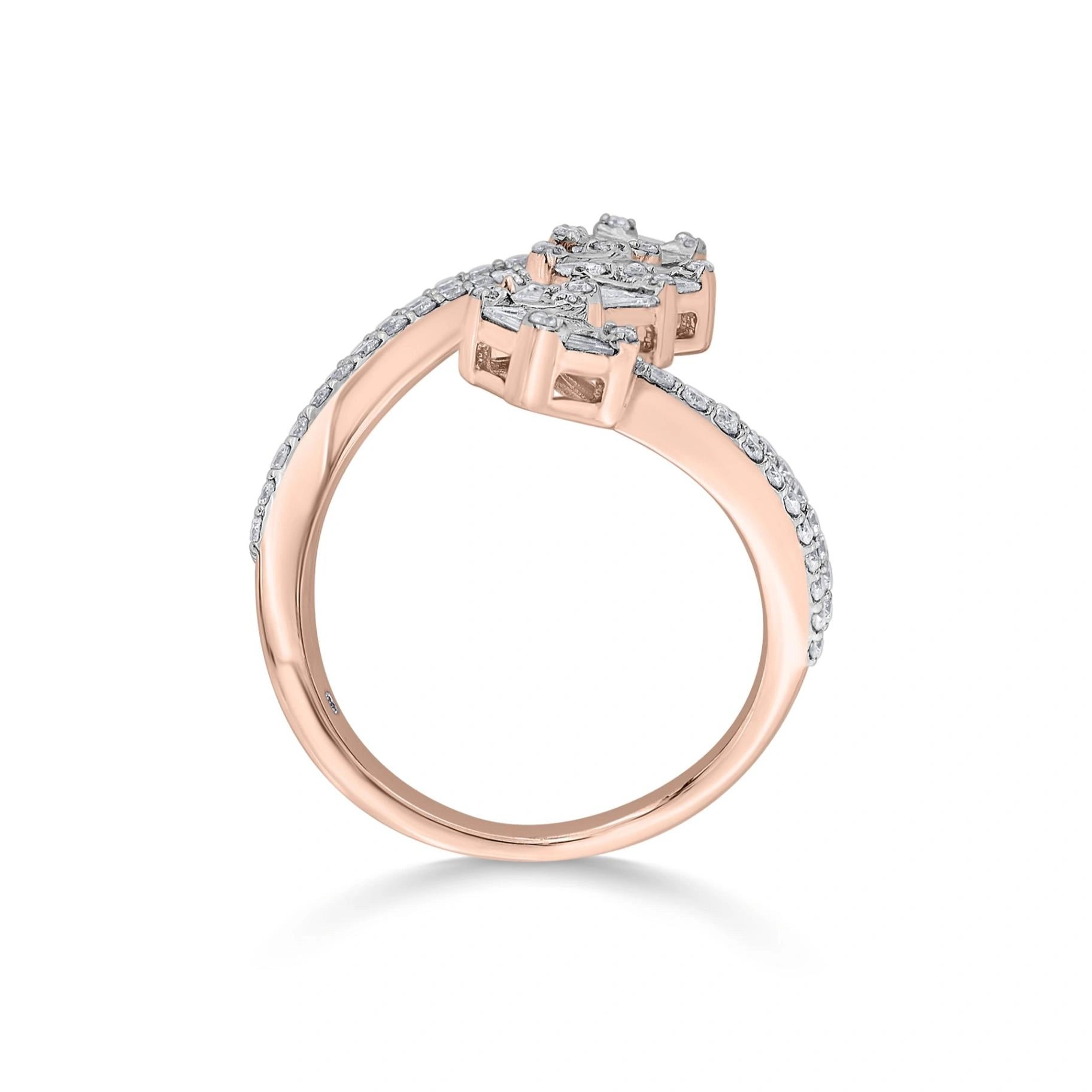 Classic Twinkle Cascade Ring - Zen Diamond India
