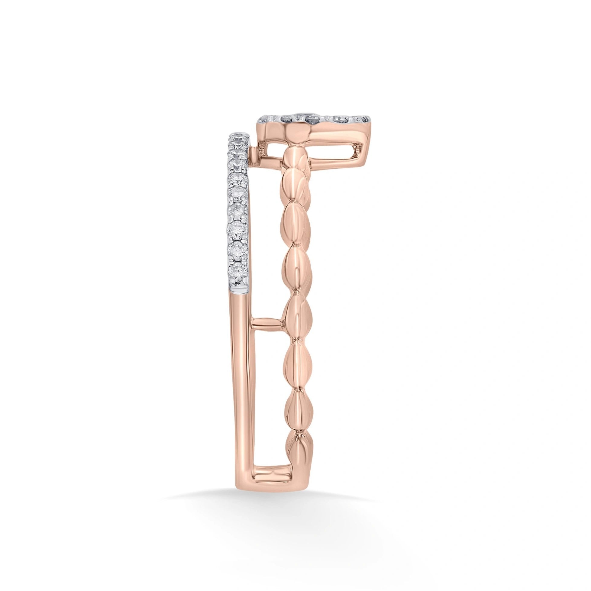 Sassy Diamond Tiara Ring - Zen Diamond India
