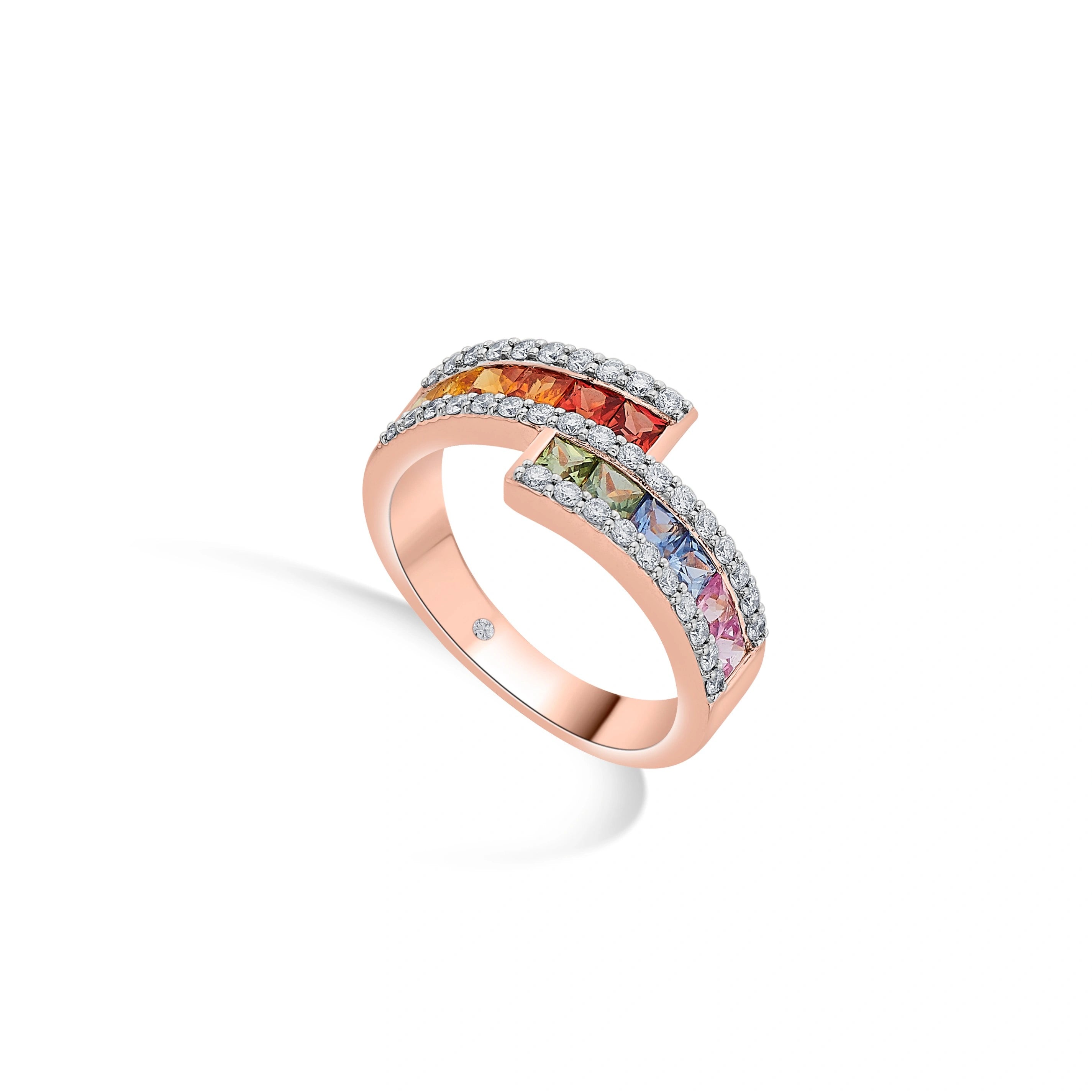 Toren Euphoria Shine Ring - Zen Diamond India