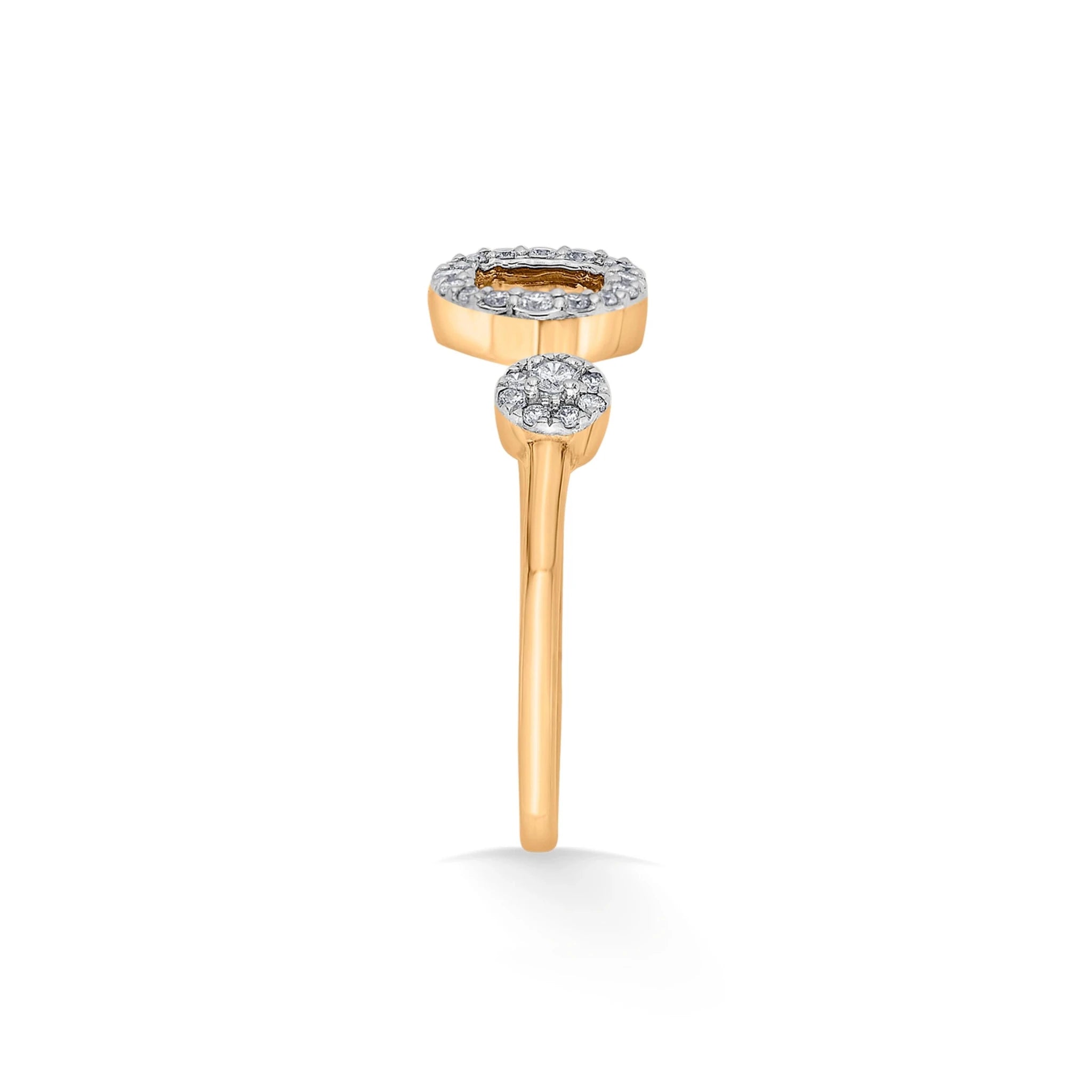 Boujee Round Ring - Zen Diamond India