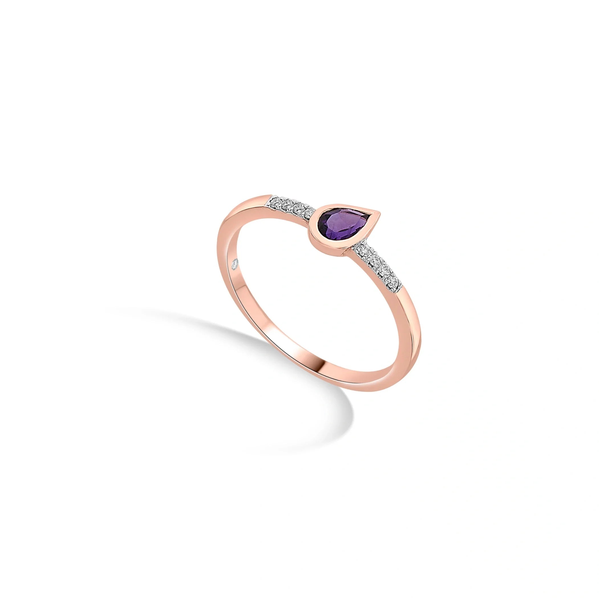 Color Pop Drop Elegance Ring - Zen Diamond India