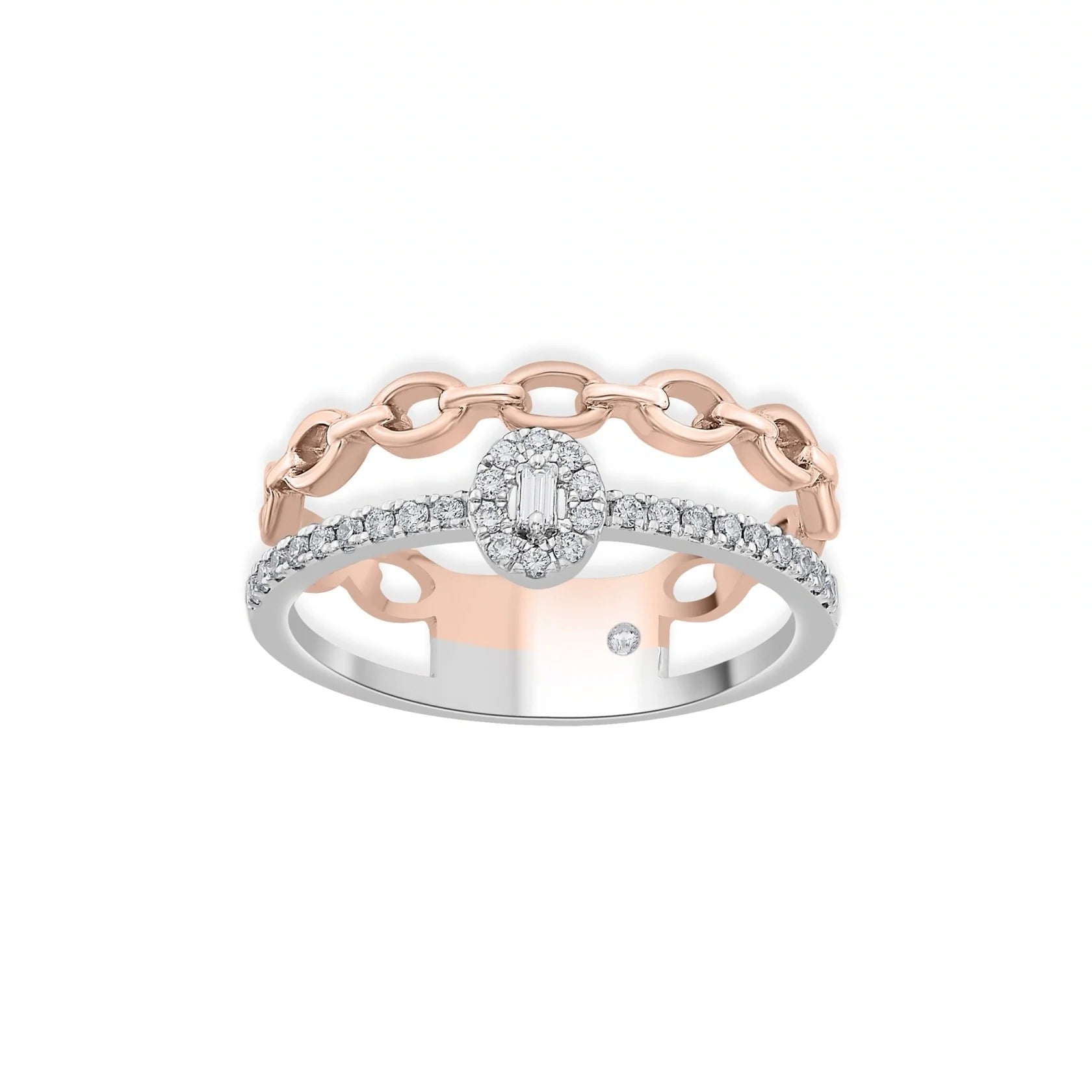 Delicate Cuban Connection Ring