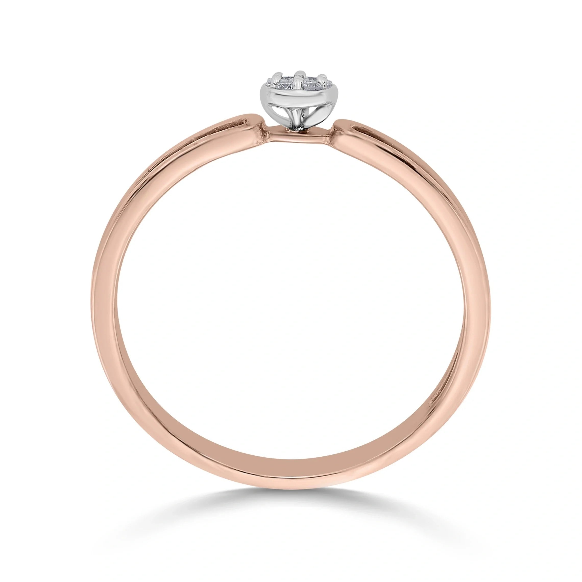 Boujee Deco Diva Split Ring - Zen Diamond India