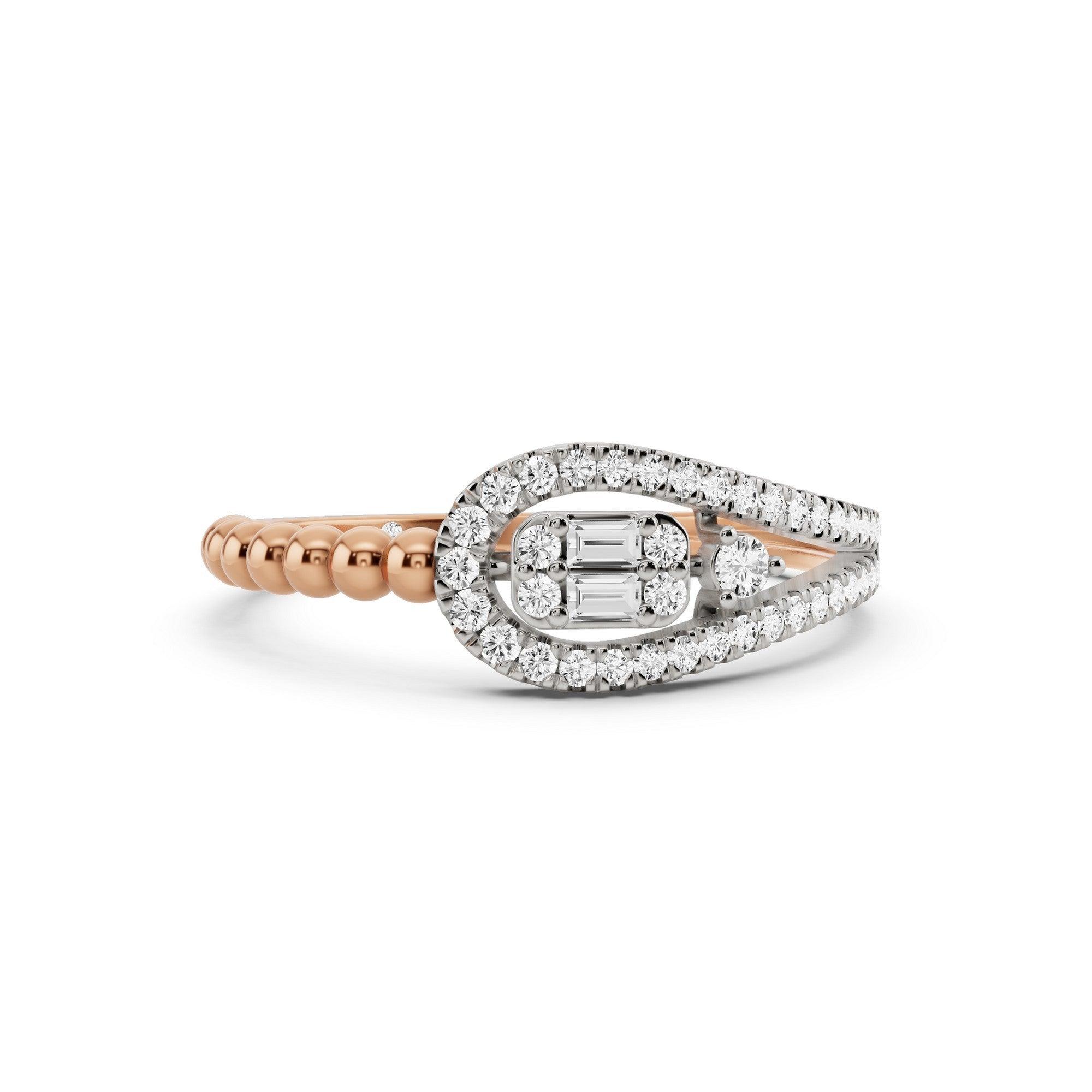 Boujee Round Bag overlap Ring