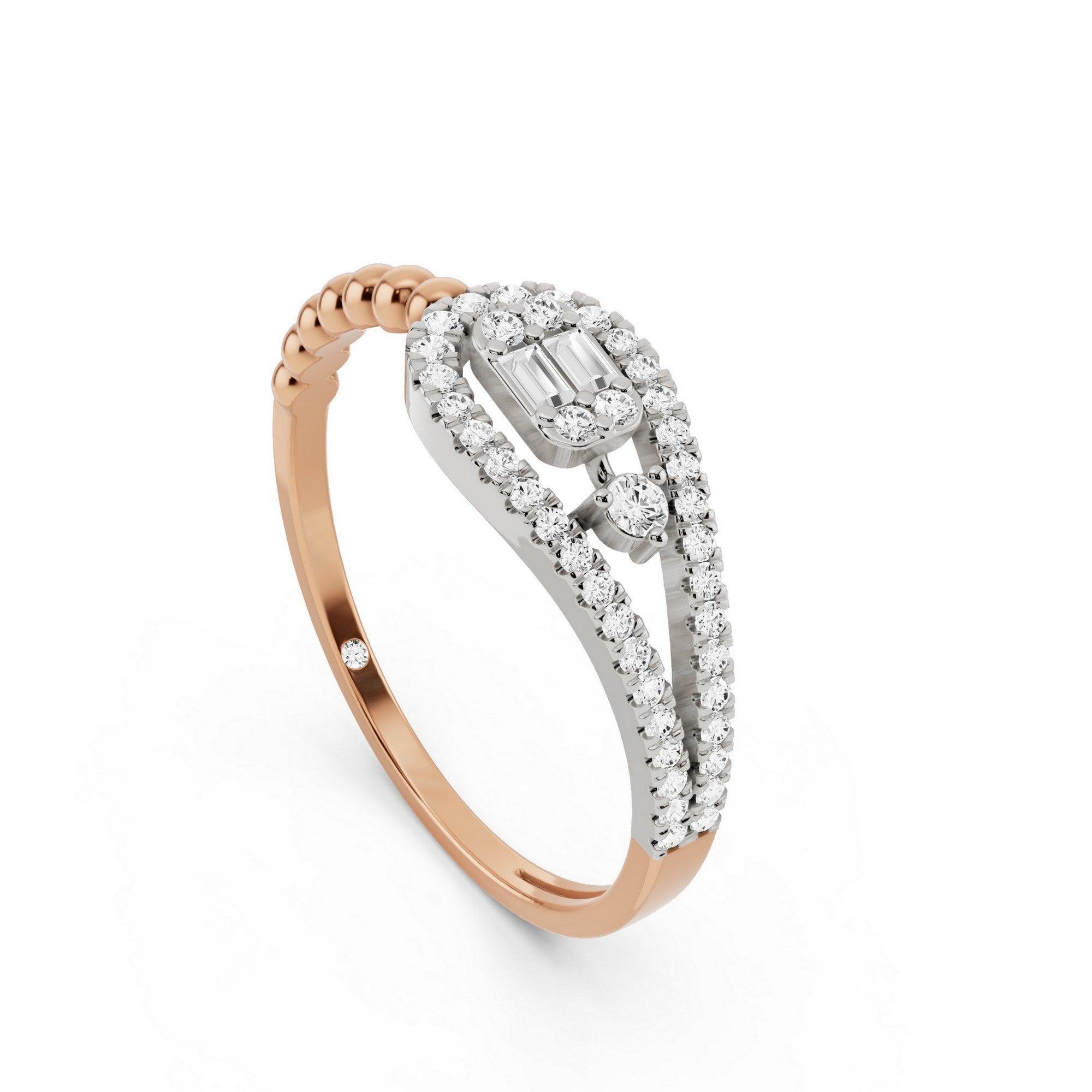 Boujee Round Bag overlap Ring