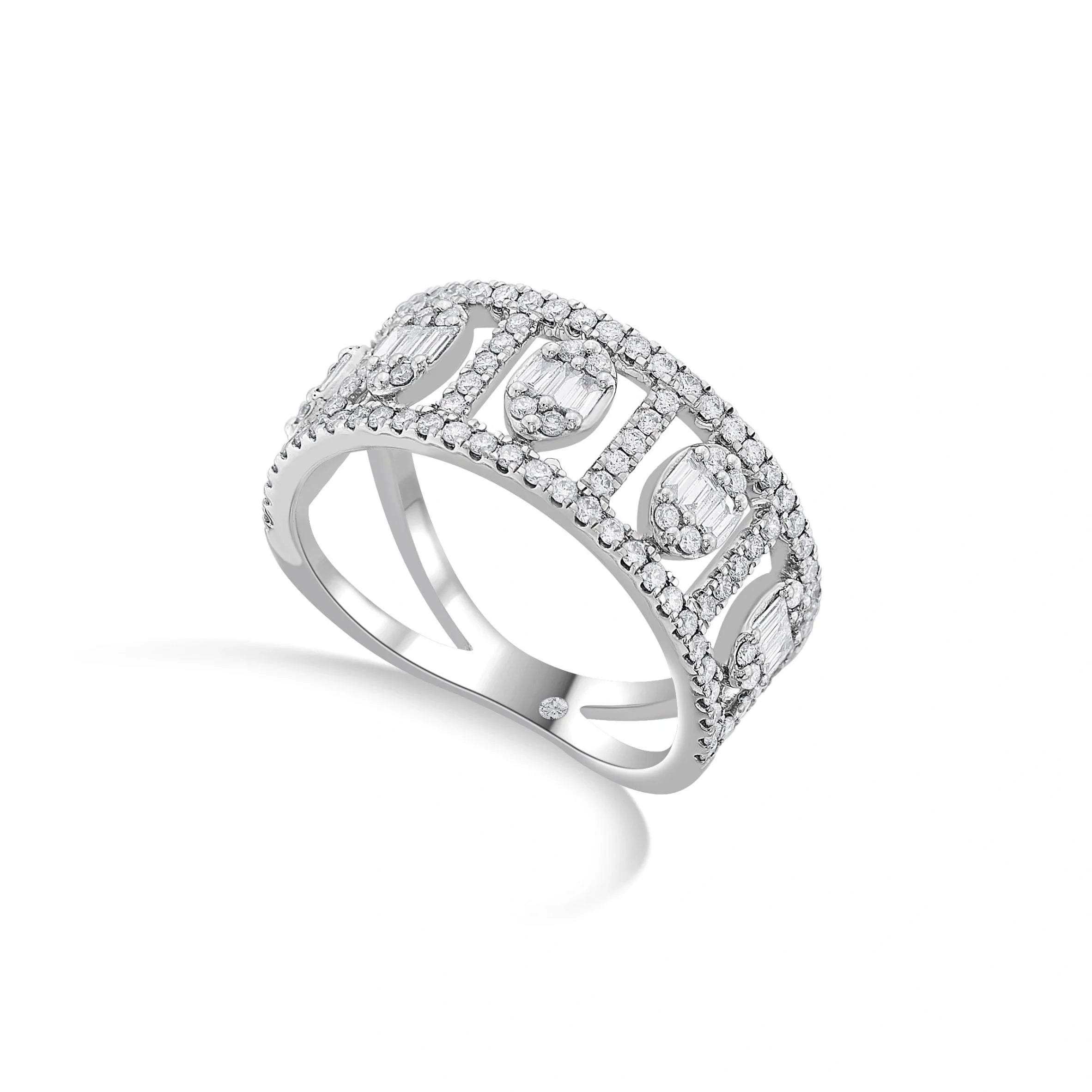 Celestial Echo Diamond Ring