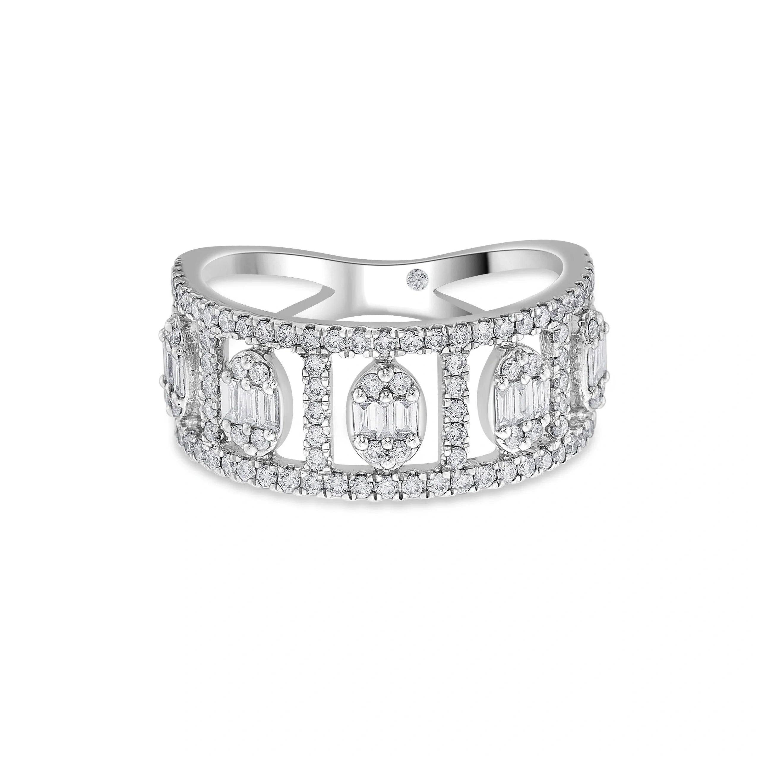 Celestial Echo Diamond Ring - Zen Diamond India