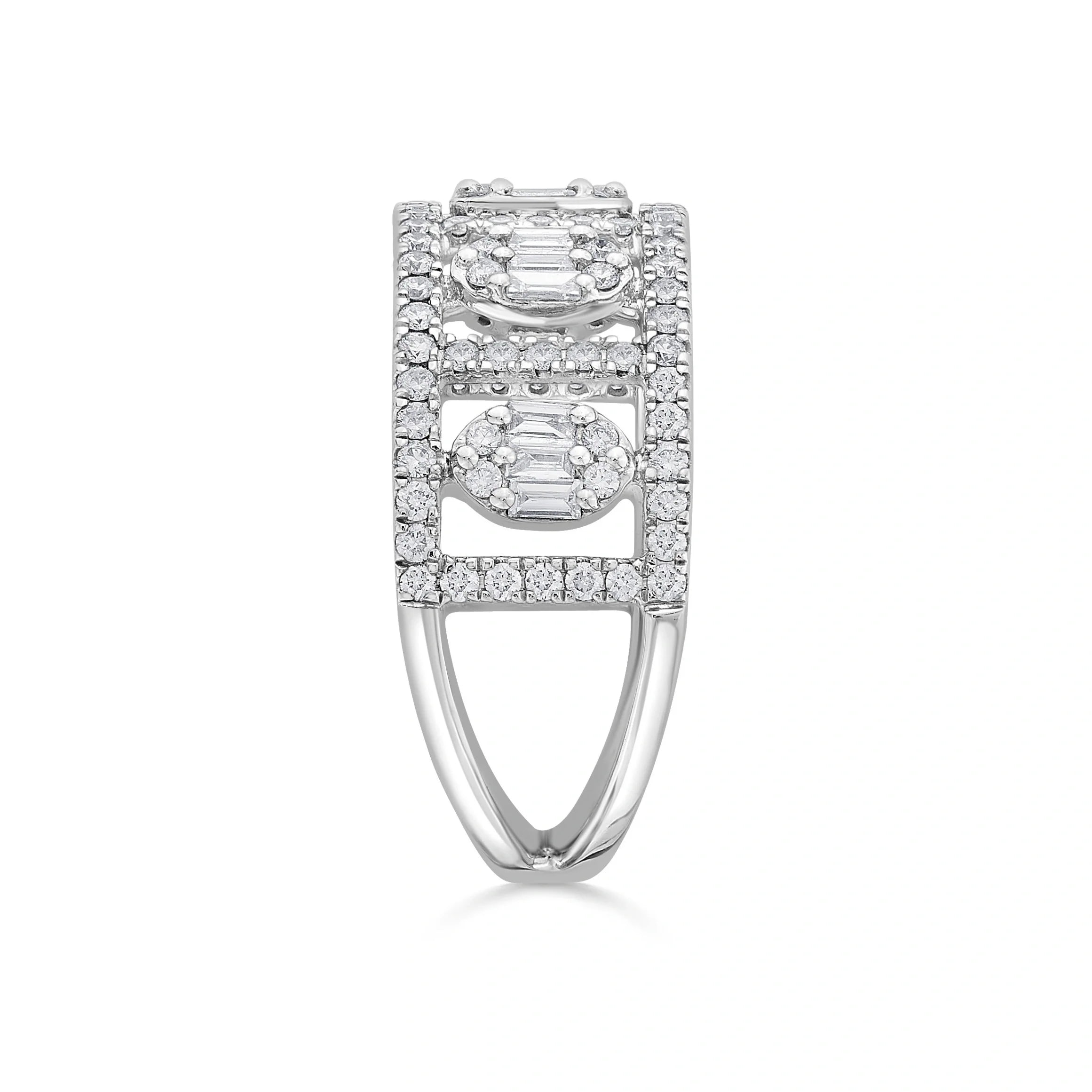 Celestial Echo Diamond Ring - Zen Diamond India