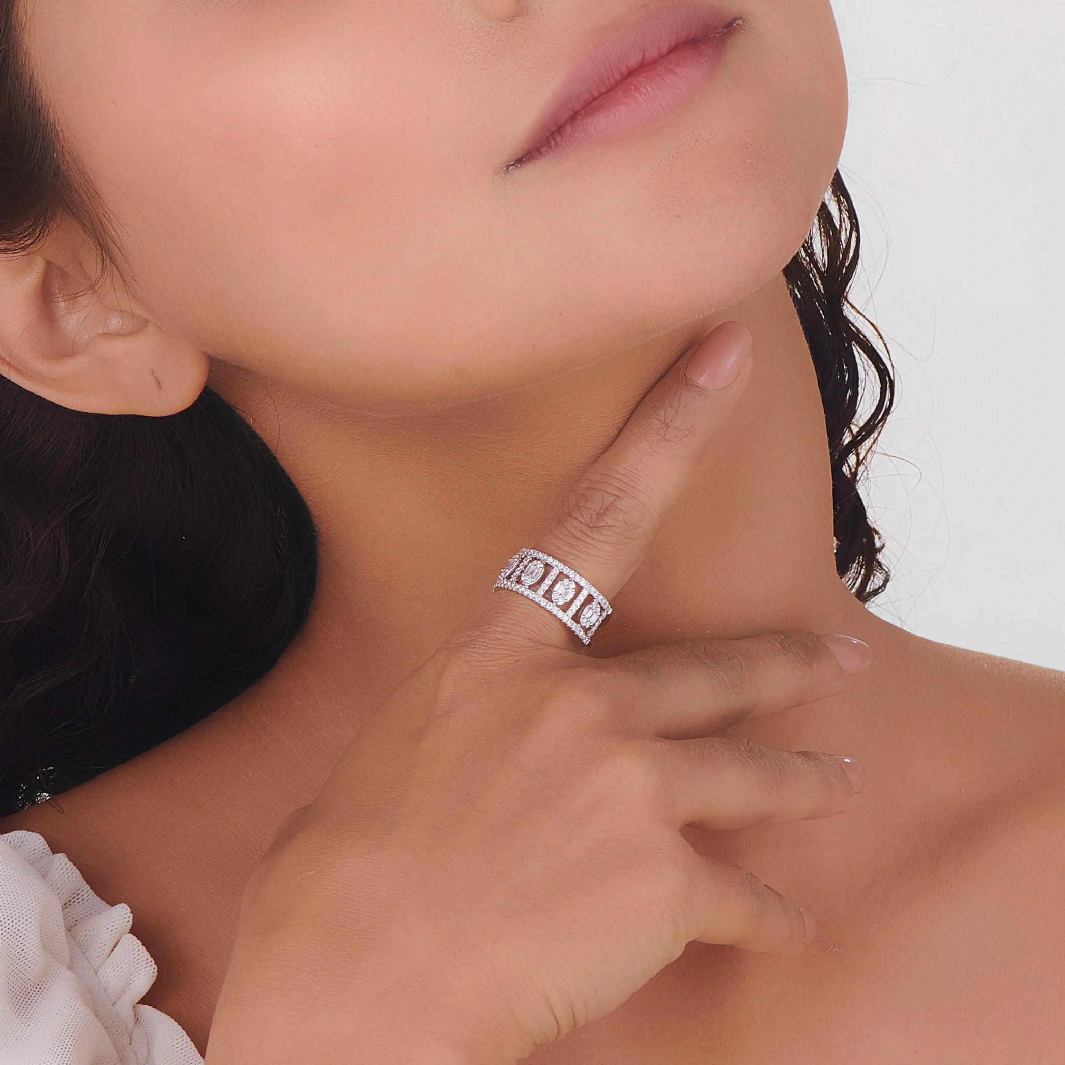 Celestial Echo Diamond Ring - Zen Diamond India