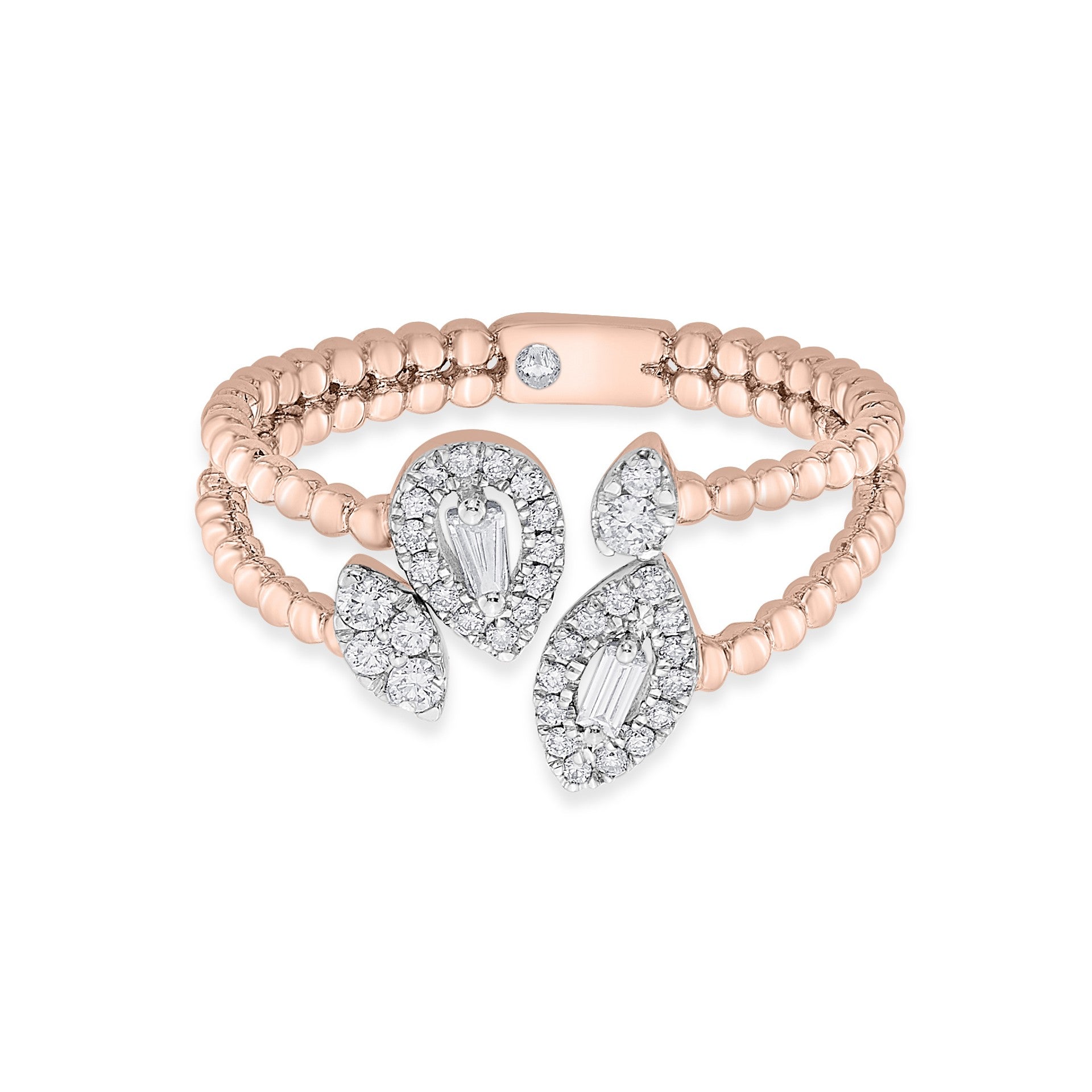 Sassy Enchanted Diamond Vine Ring - Zen Diamond India