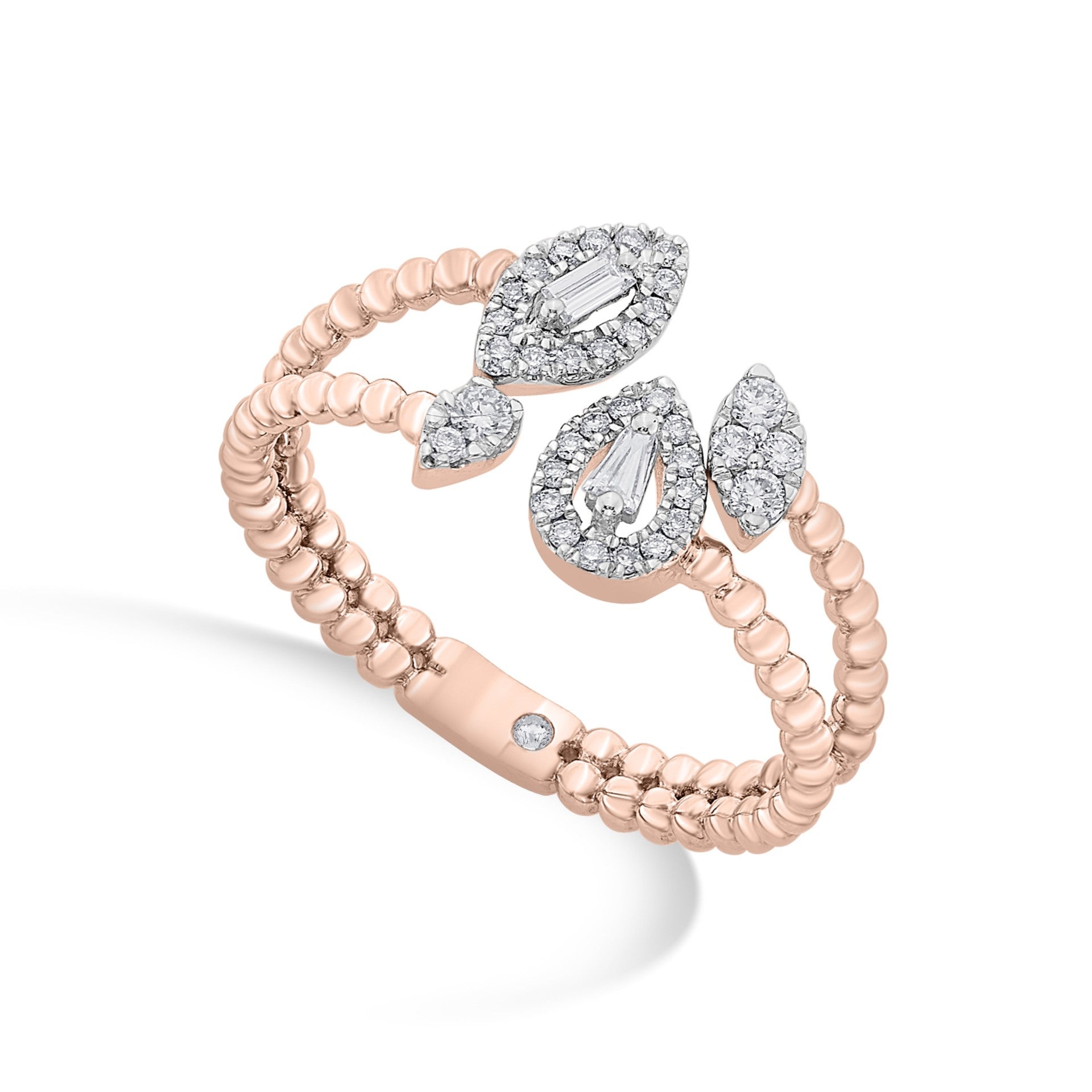 Sassy Enchanted Diamond Vine Ring - Zen Diamond India