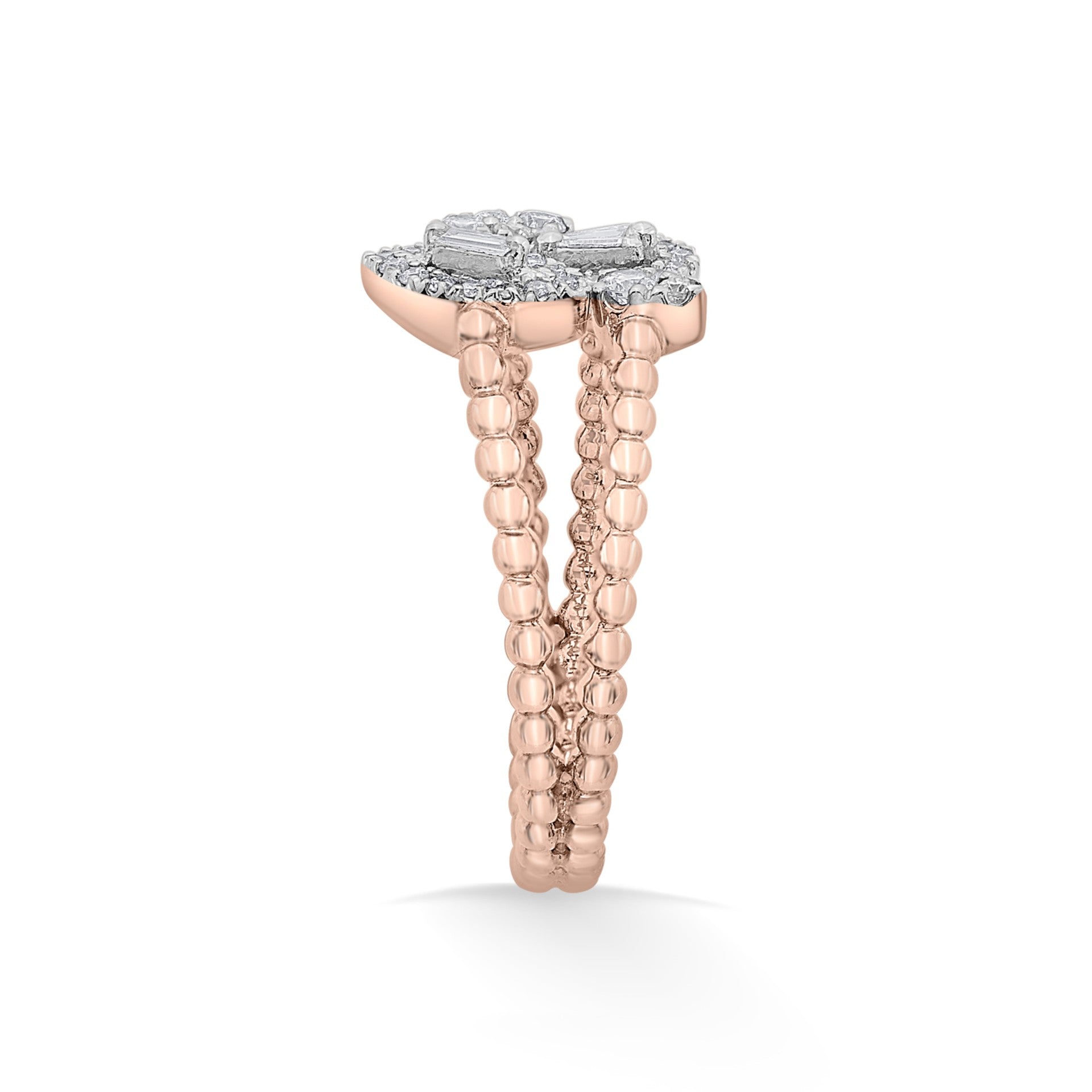 Sassy Enchanted Diamond Vine Ring - Zen Diamond India