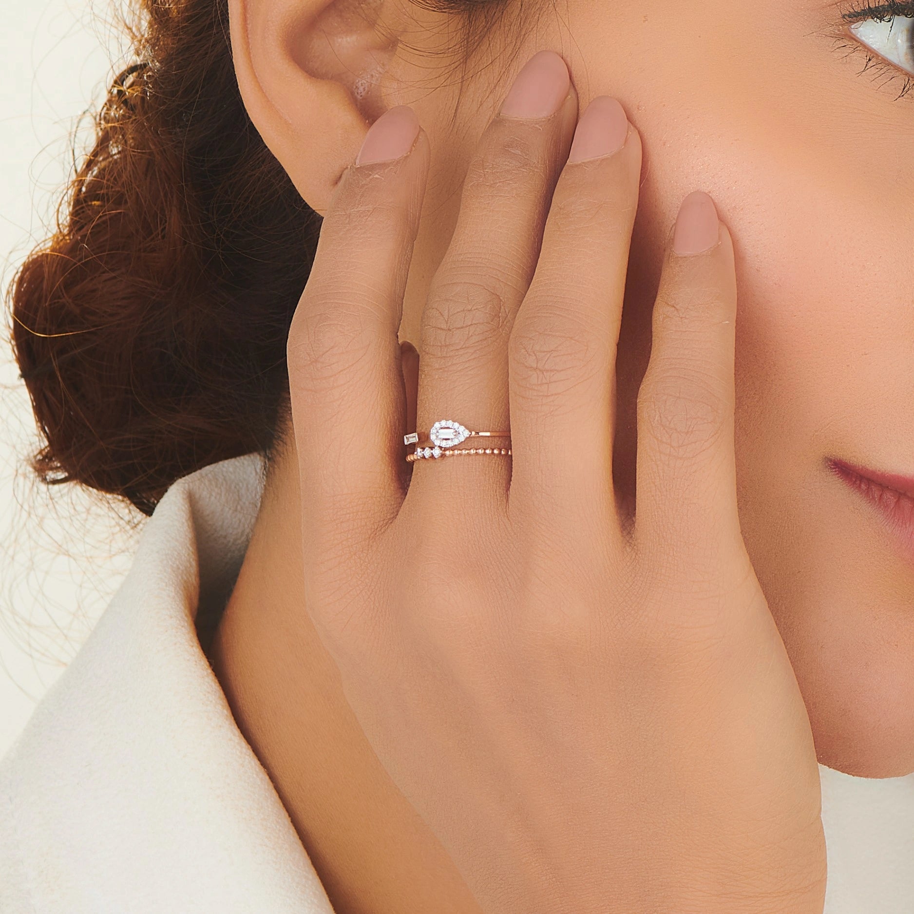 Sassy Twilight Symphony Diamond Fusion Ring - Zen Diamond India