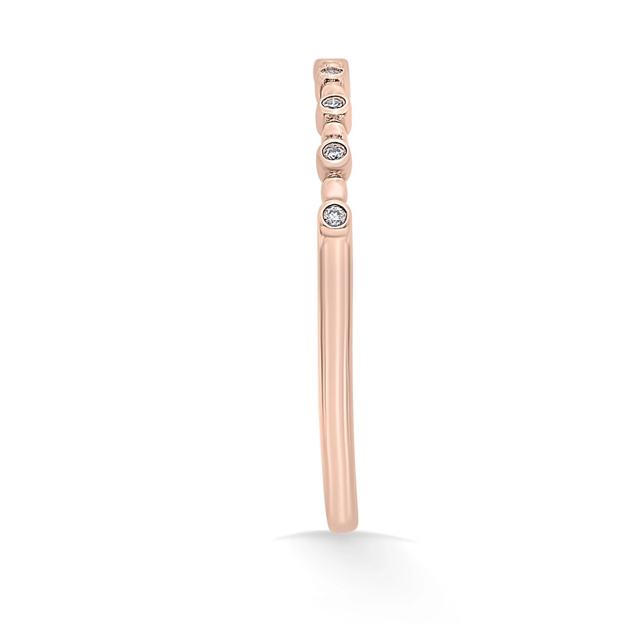 Boujee Rosé Dazzle Bead Luxe Ring