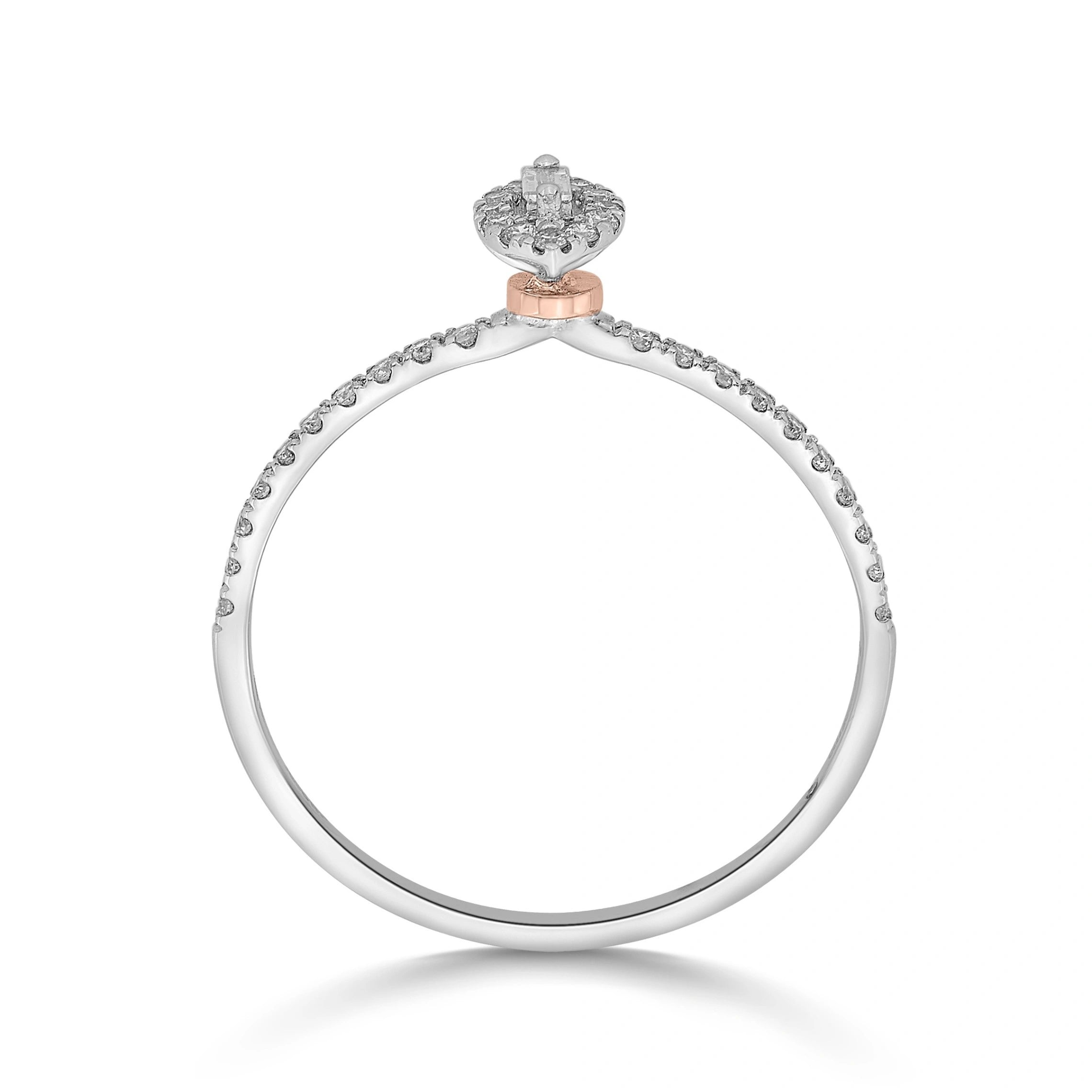 Boujee Marquise Royale Diamond Halo Ring